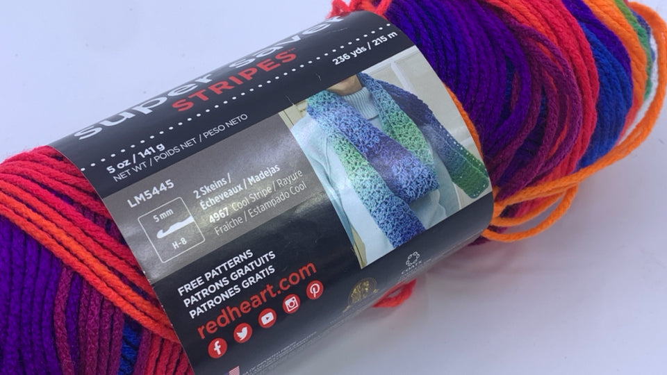 RAINBOW YARN.