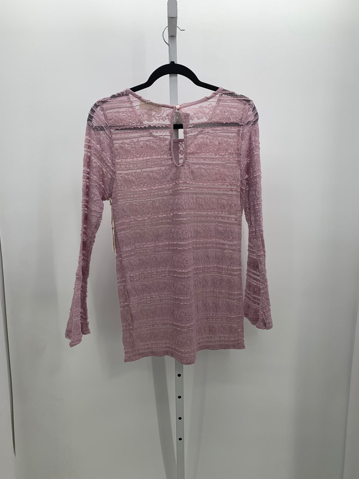 Jessica Simpson Purple Size Large Maternity Long Sleeve Shirt