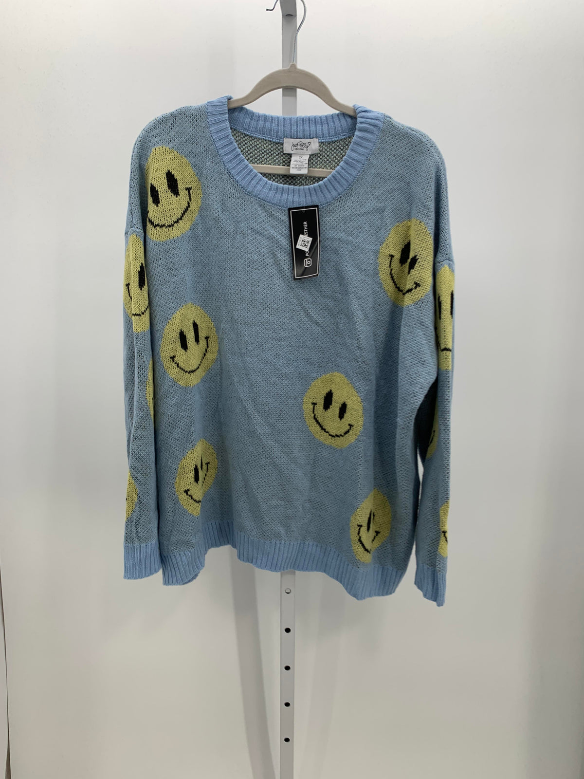 Size 2X Womens Long Slv Sweater