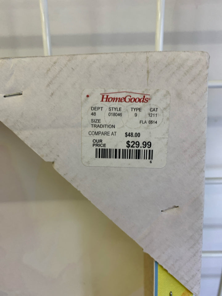 VIBRANT FLOWERS ON CANVAS WATER-COLOR STYLE.