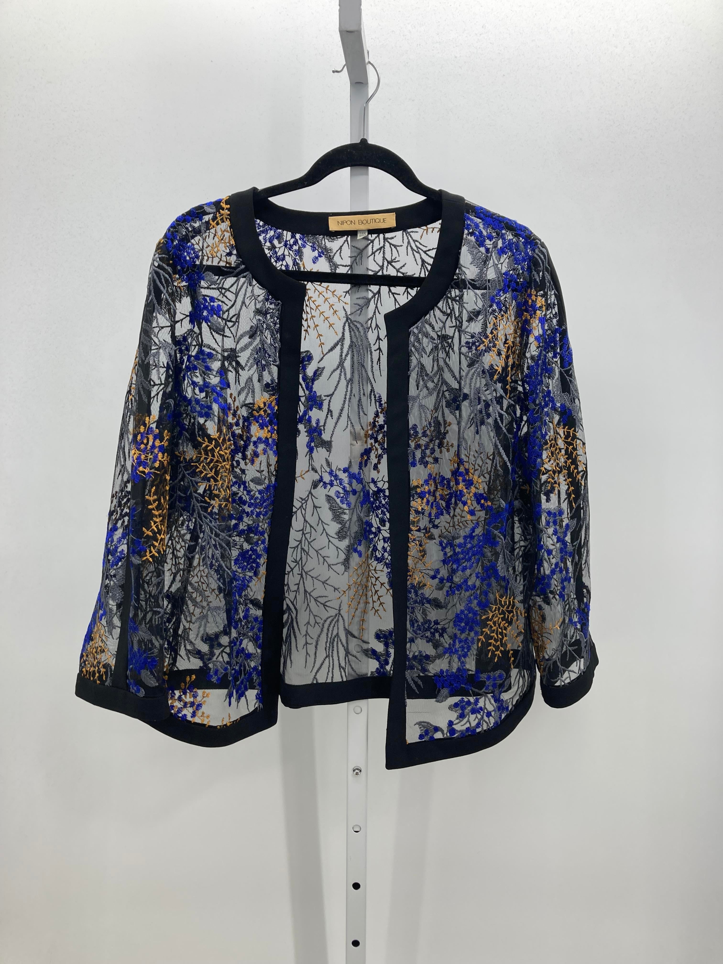 Nipon Boutique Size 14 W Womens Blazer