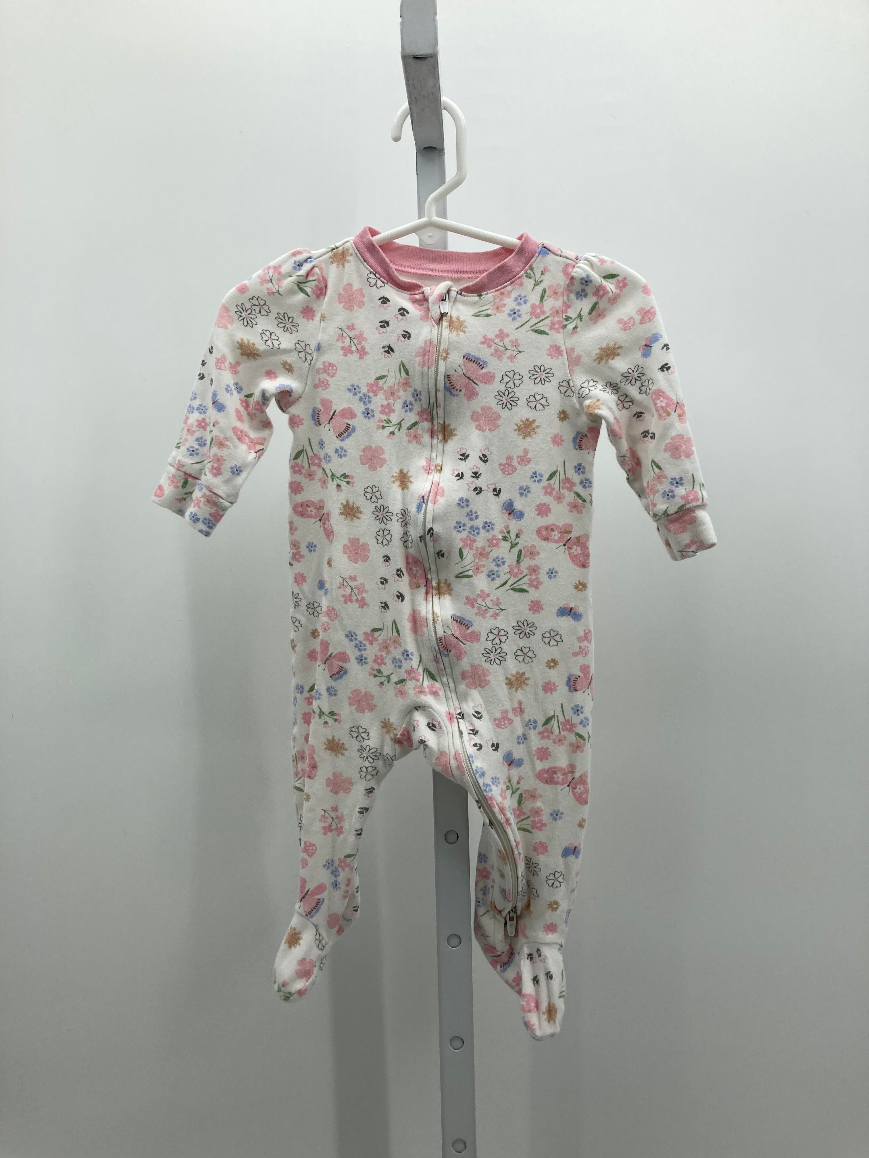 Huggies Size 9 Months Girls Long Slv. Romper