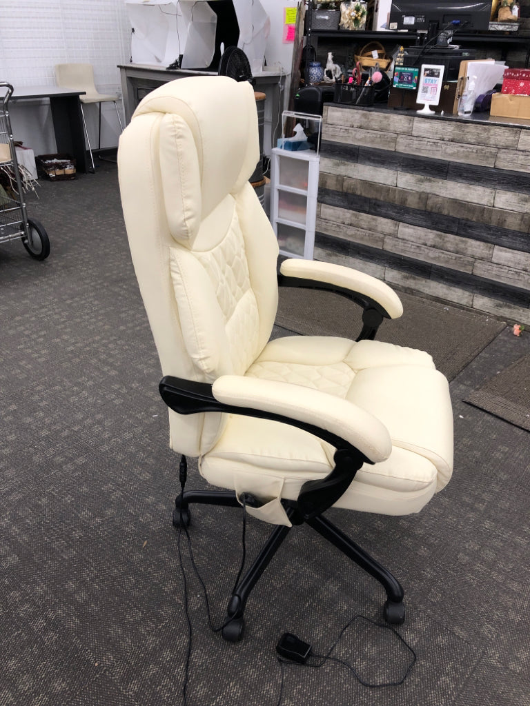 MASSAGING DESK CHAIR.