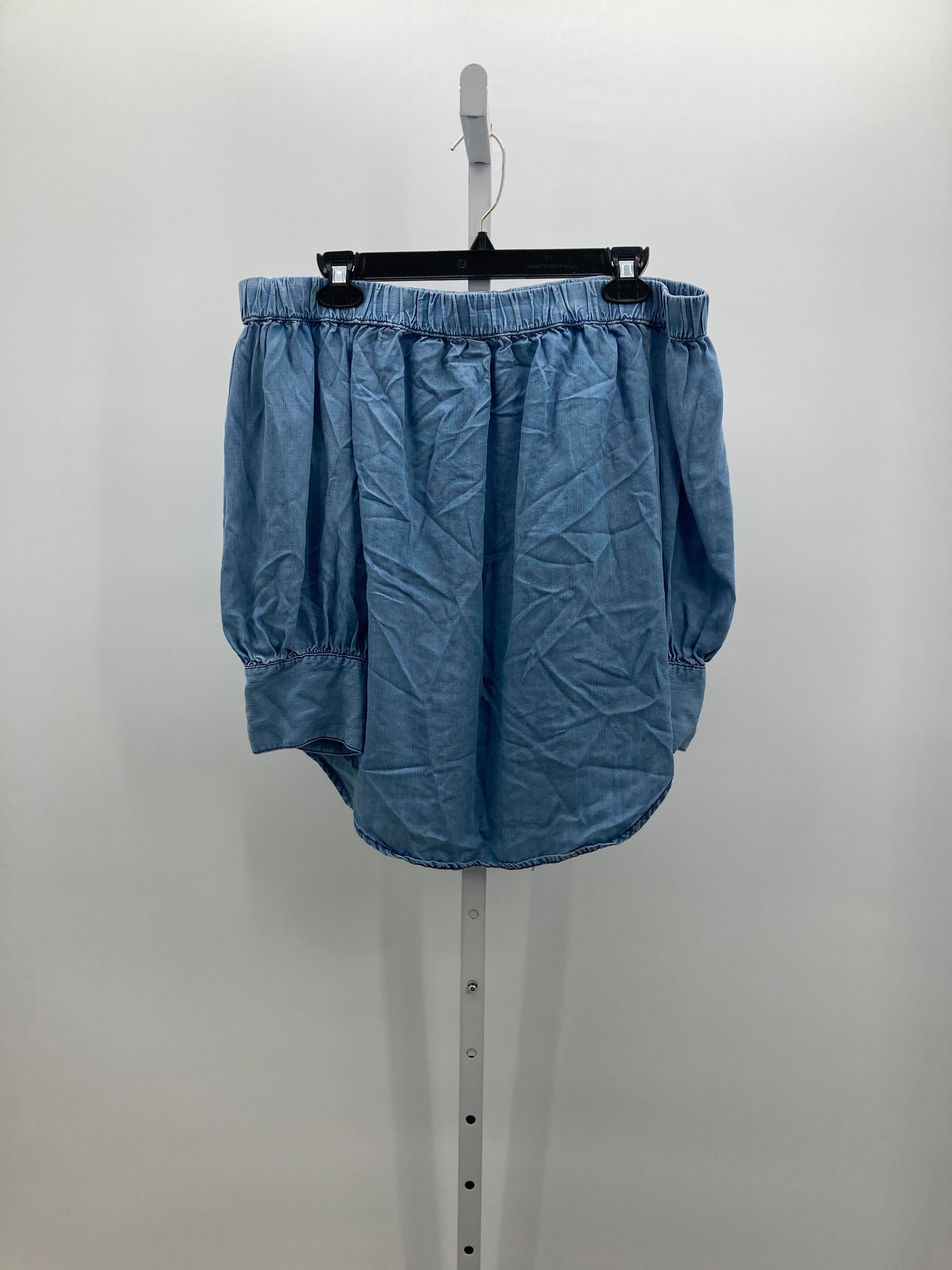 Who What Wear Size Small Misses 3/4 Sleeve Shirt