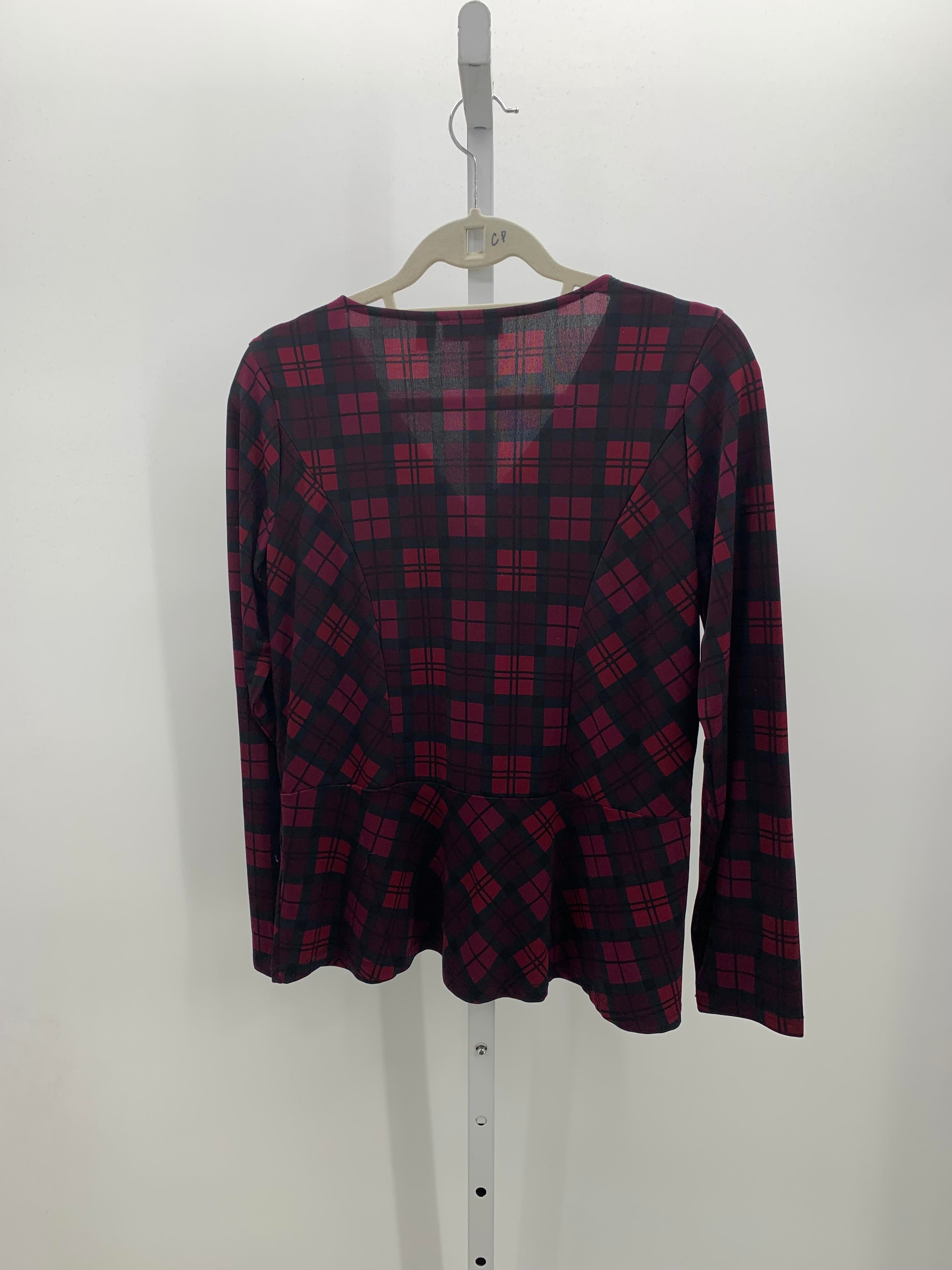 Susan Graver Size X Small Misses Long Sleeve Shirt