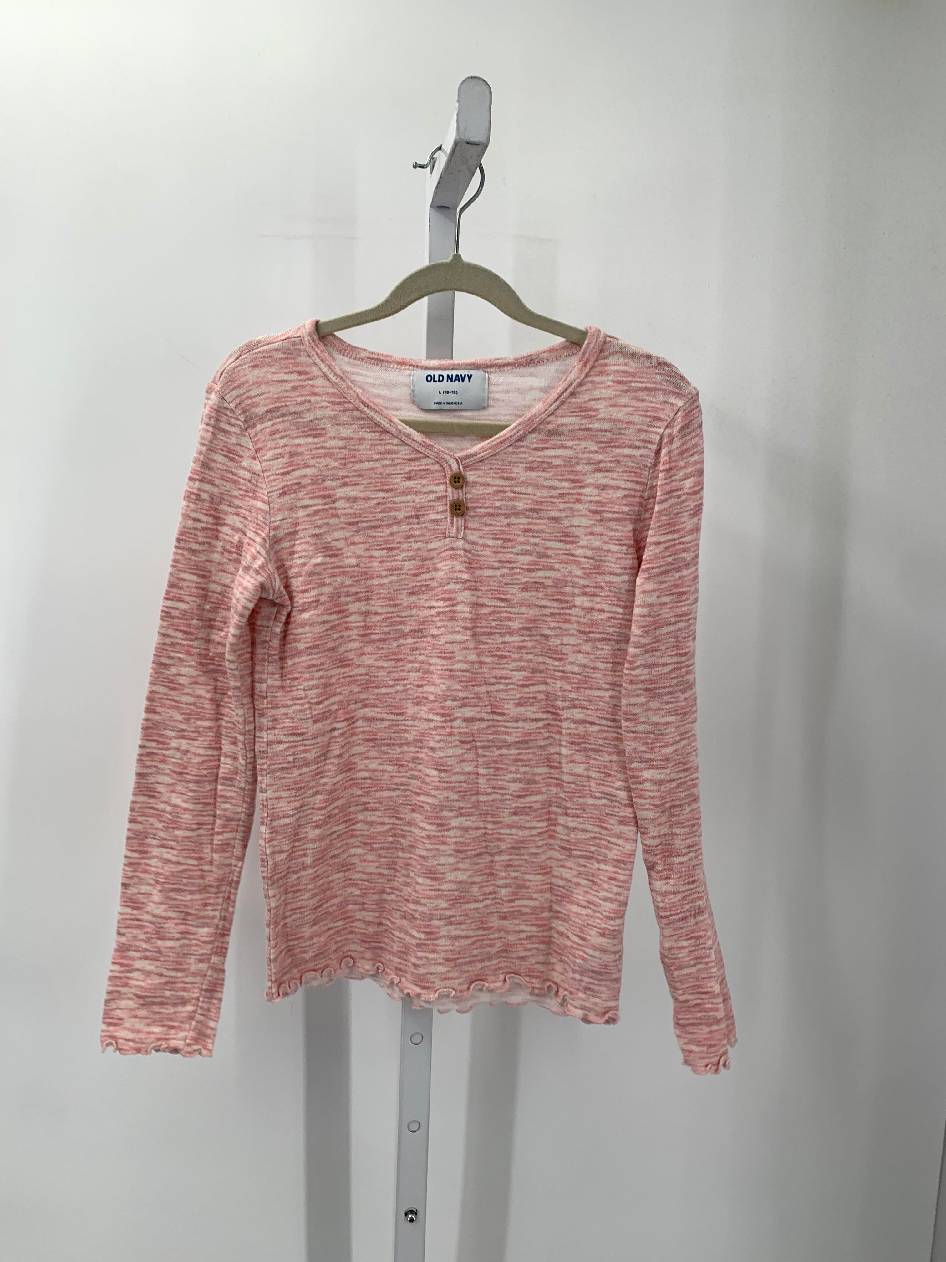 Old Navy Size 10-12 Girls Long Sleeve Shirt