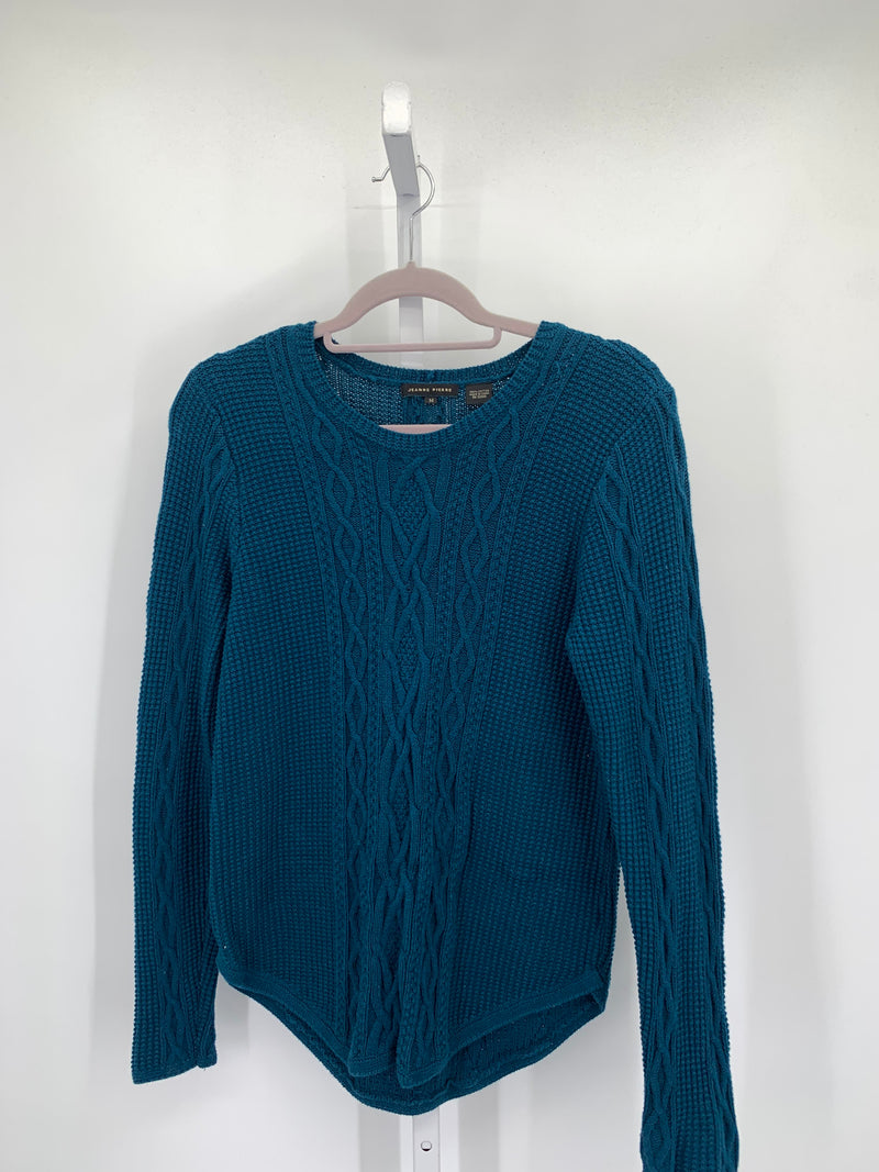 Jeanne Pierre Size Medium Misses Long Slv Sweater