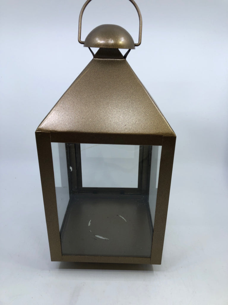 GOLD DECORATIVE LANTERN.