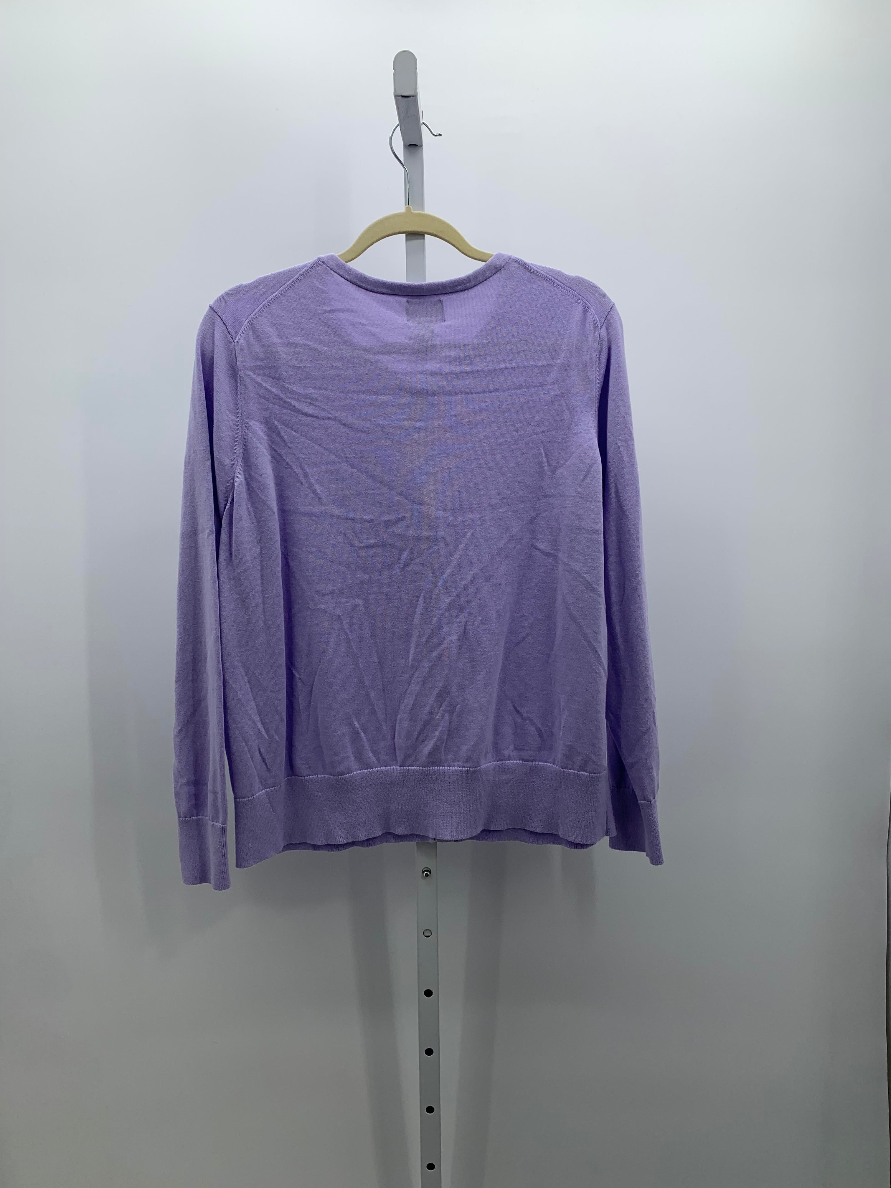 Lands End Size Extra Large Misses Long Slv Sweater