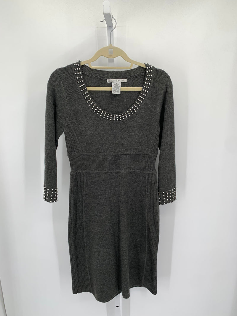 Maggy London Size Small Misses Long Sleeve Dress