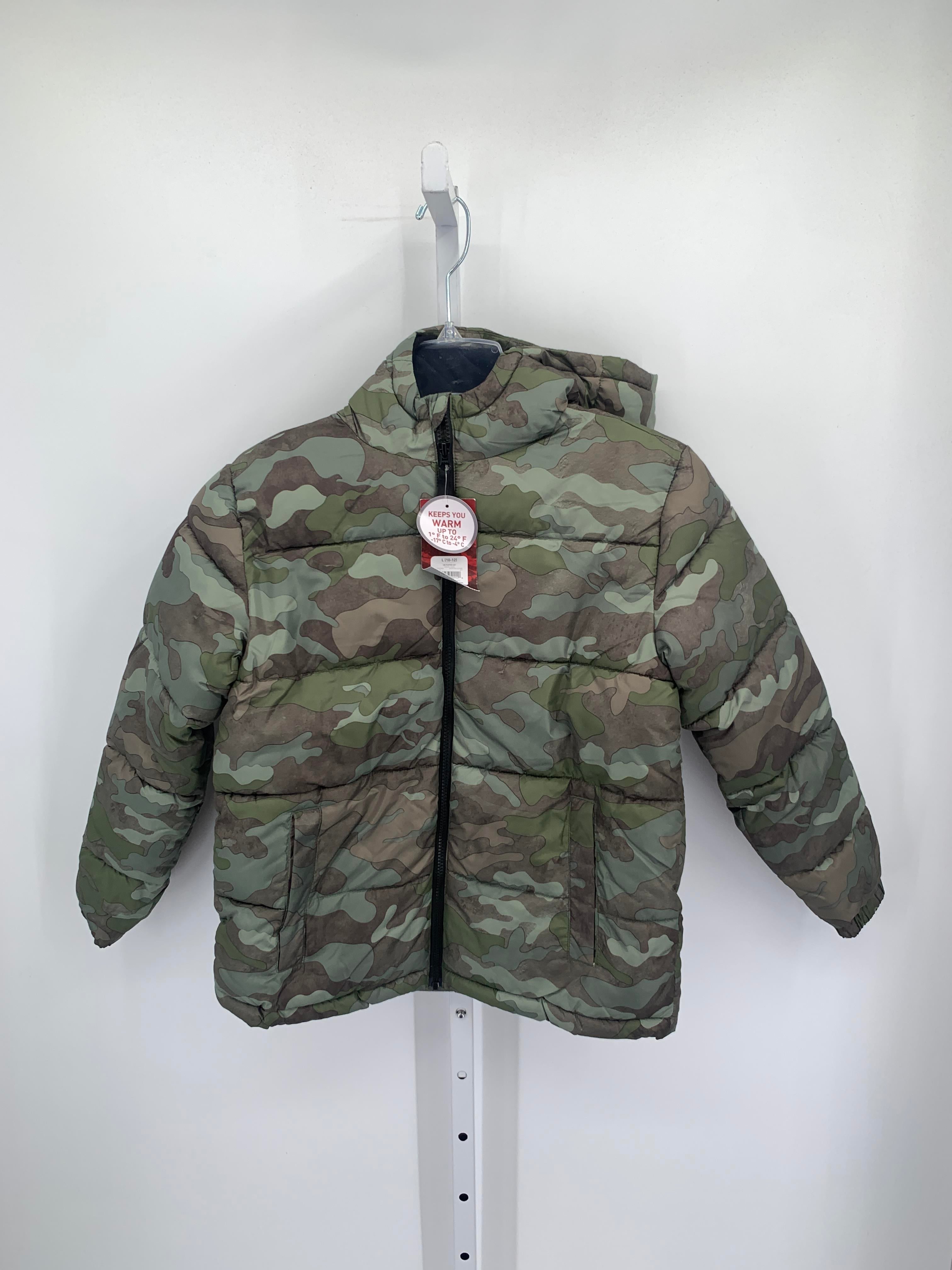 NEW HOODED CAMO PUFFER JACKET