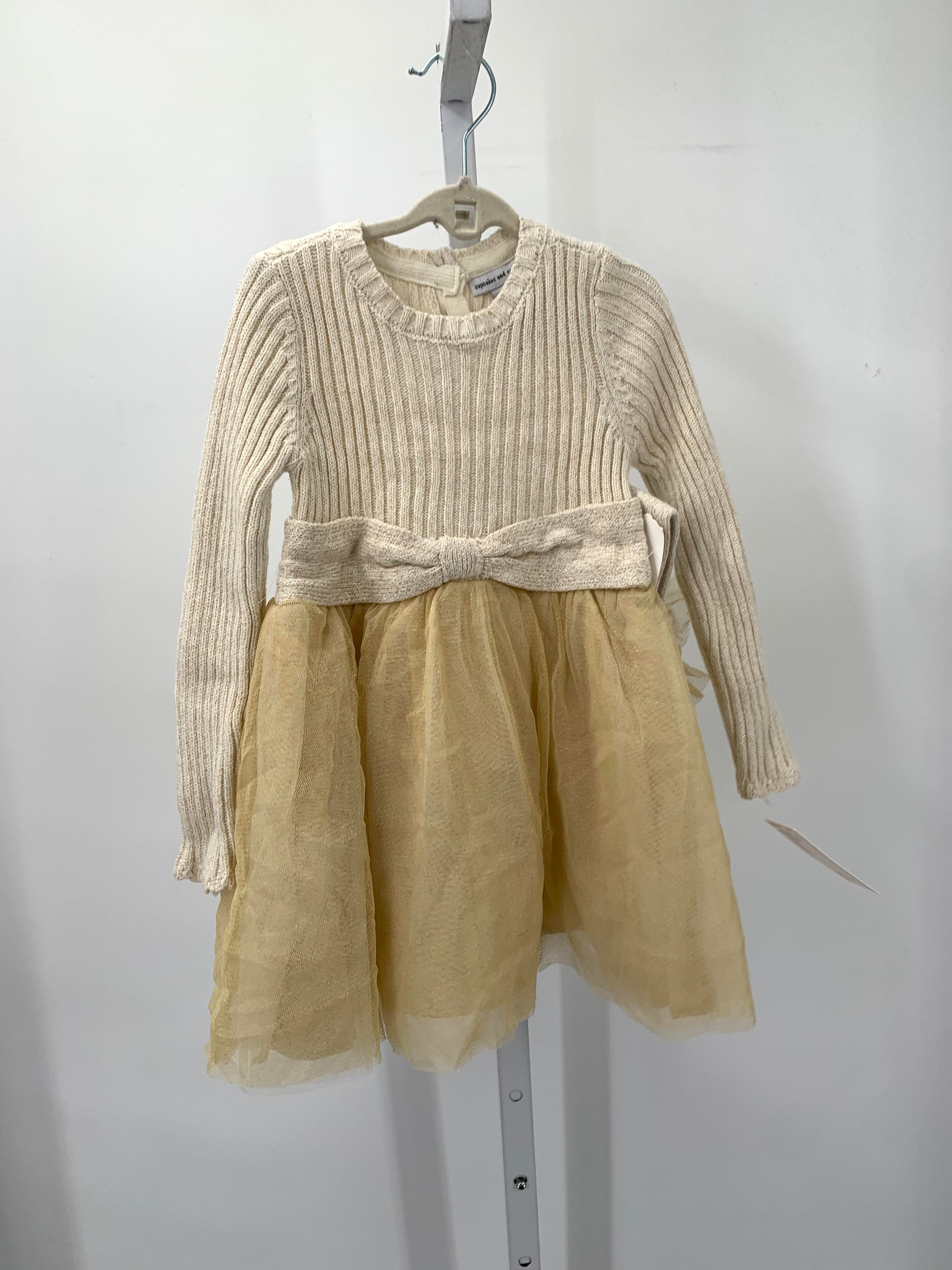 Size 2T Girls Long Sleeve Dress