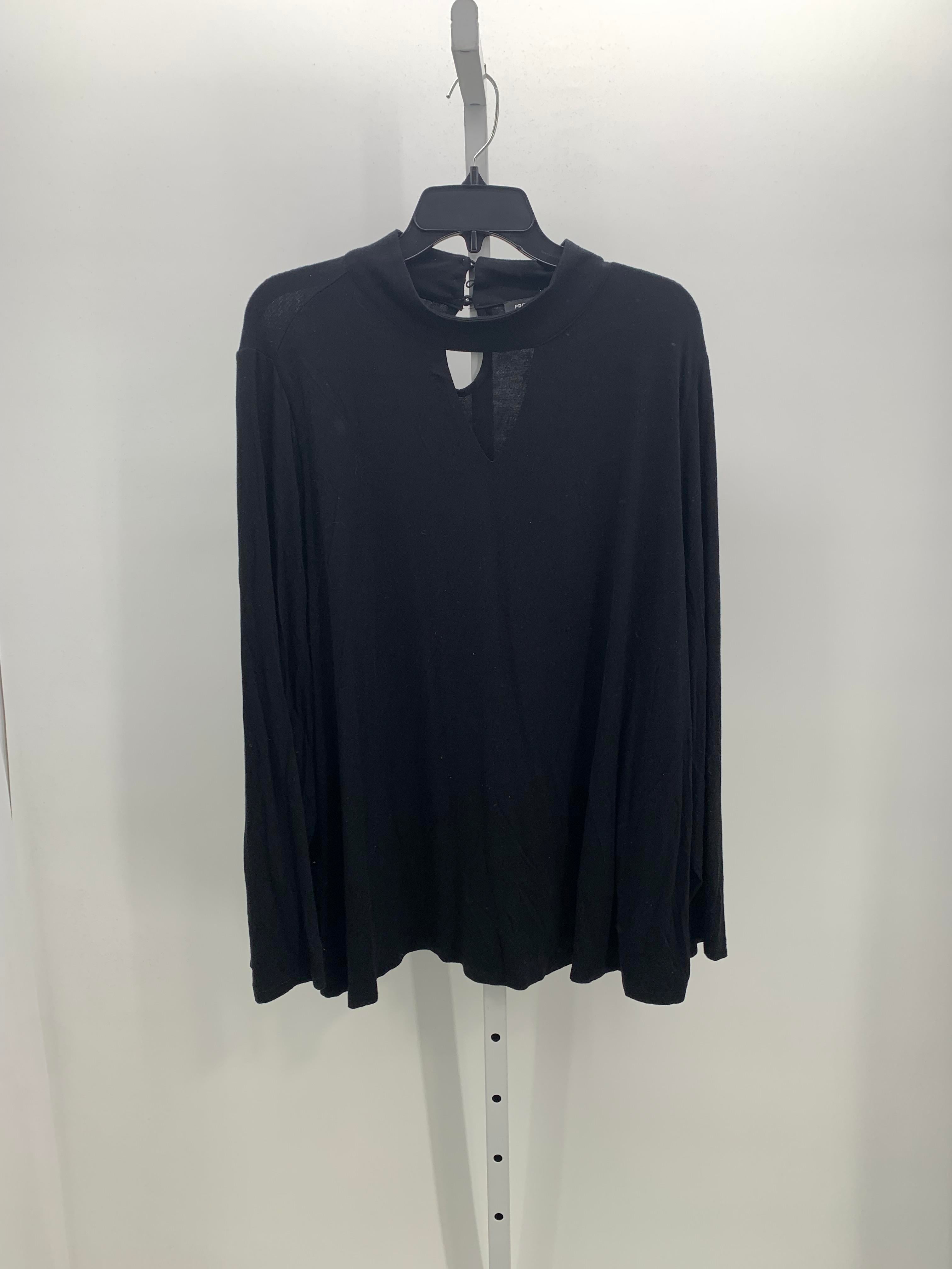 Premise Size 3X Womens Long Sleeve Shirt