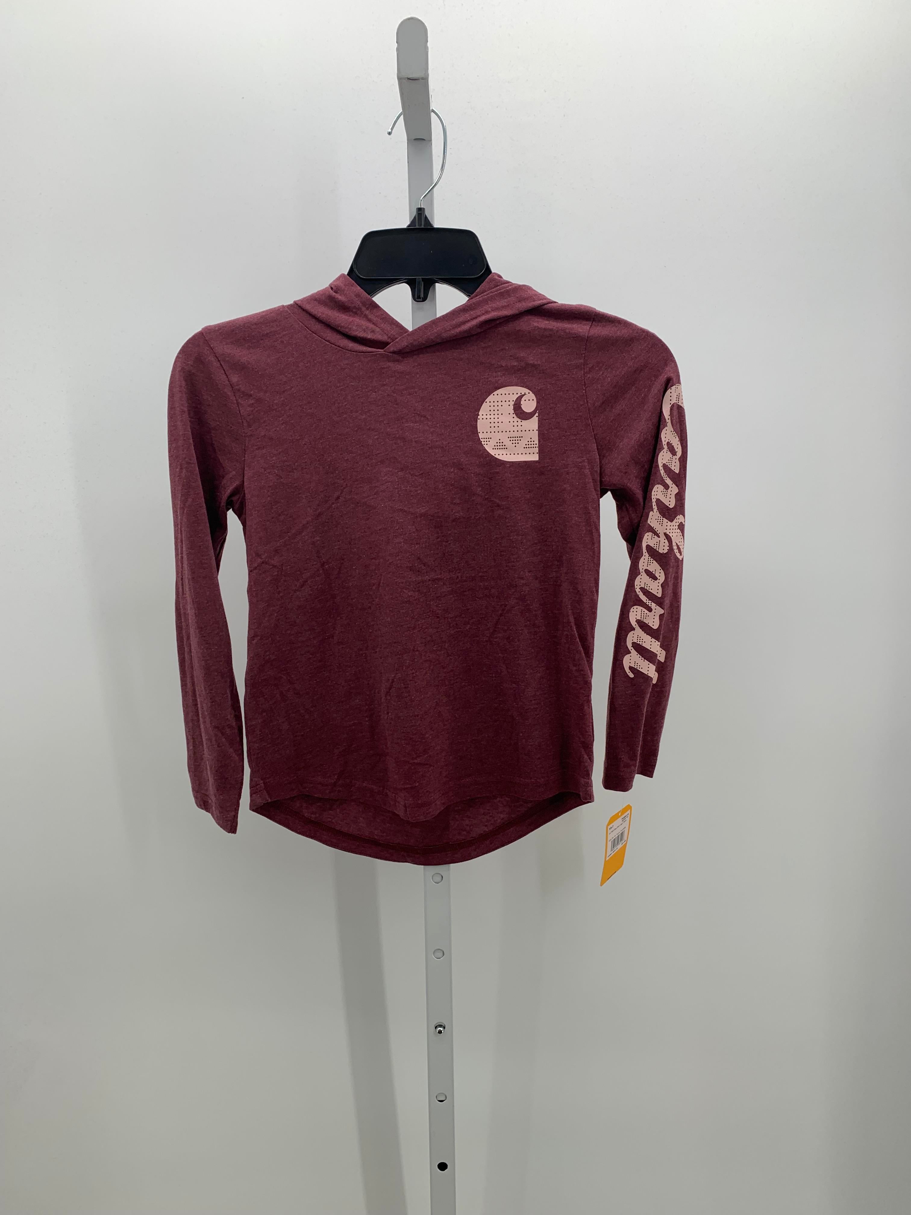 Carhartt Size 7 Girls Long Sleeve Shirt