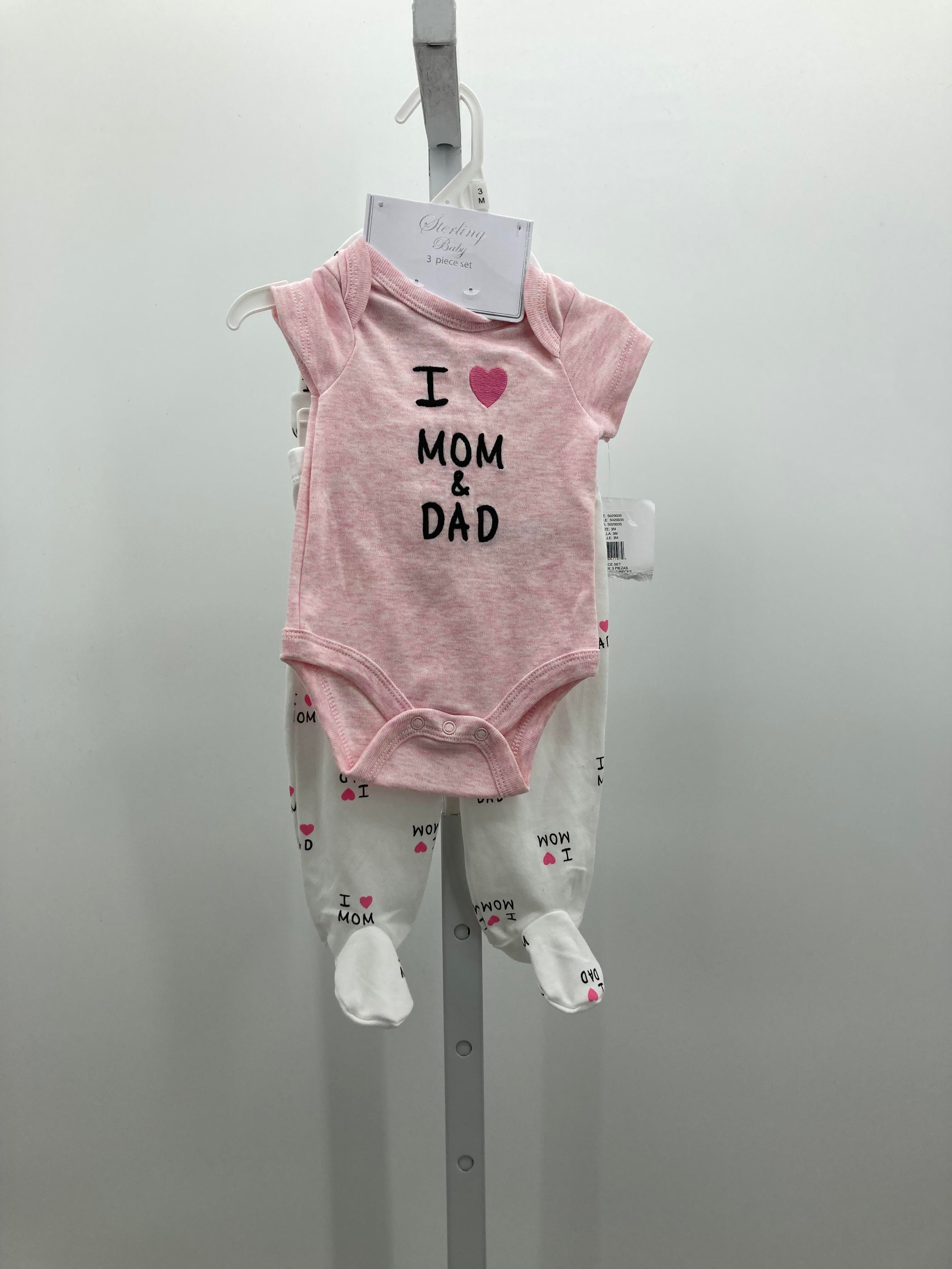 Sterling Baby Size 3 Months Girls 2 Pieces