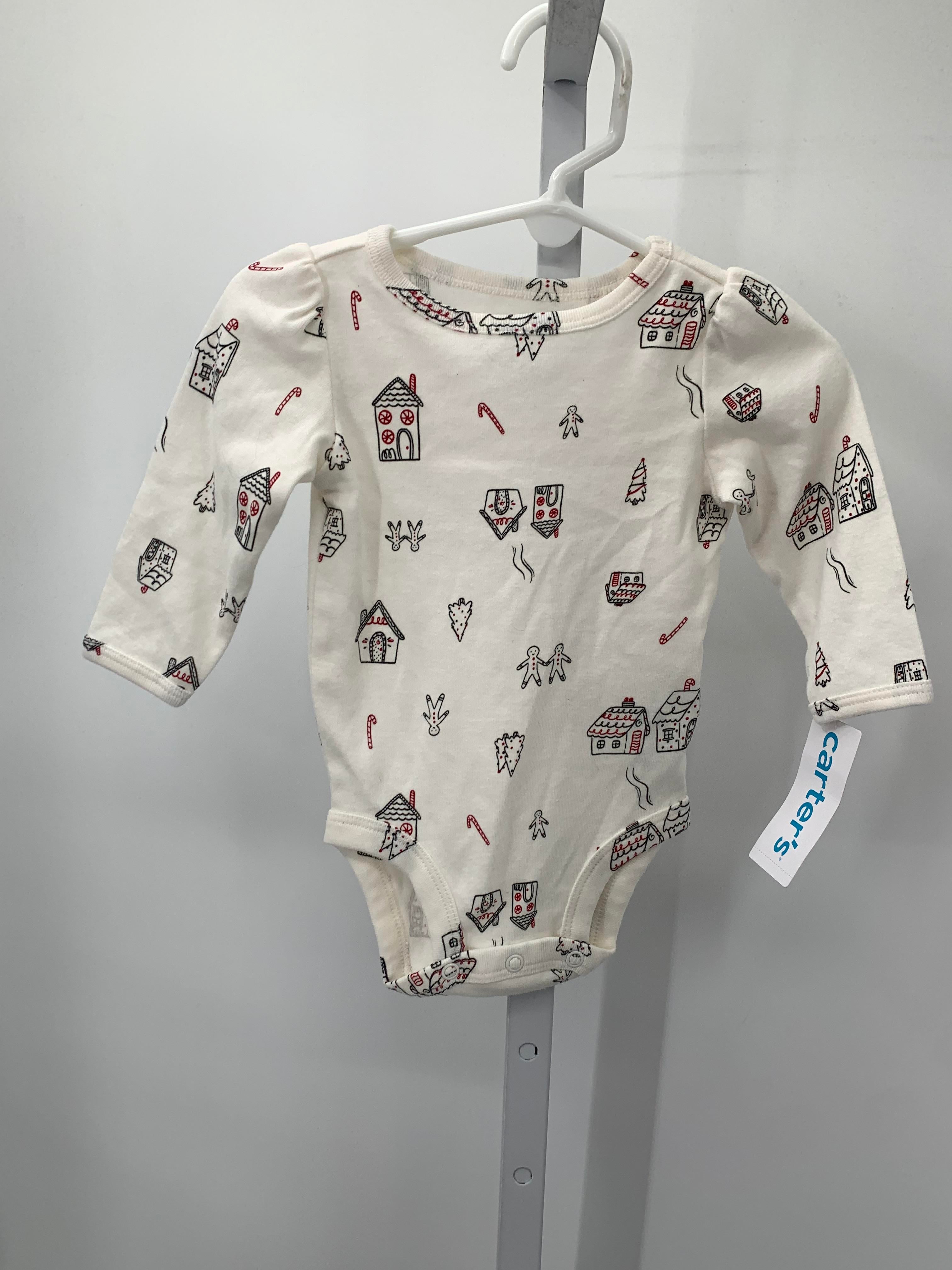 NEW LONG SLV SHIRT GINGERBREAD HOUSES