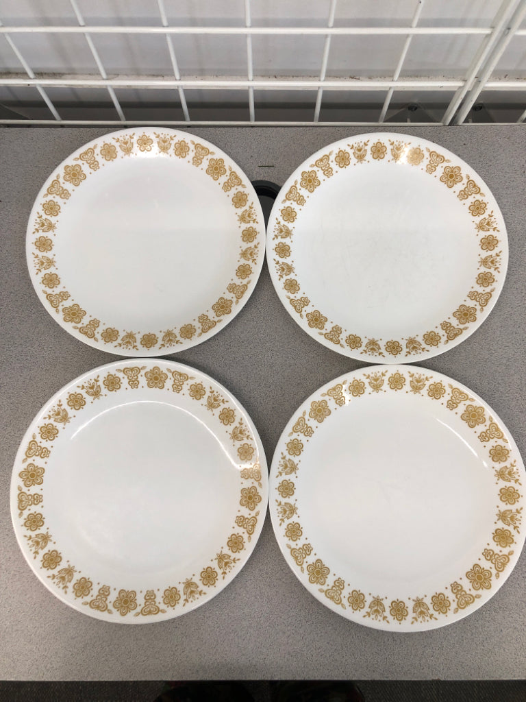 24PC CORELLE BUTTERFLY DISH SET - SRV FOR 4.