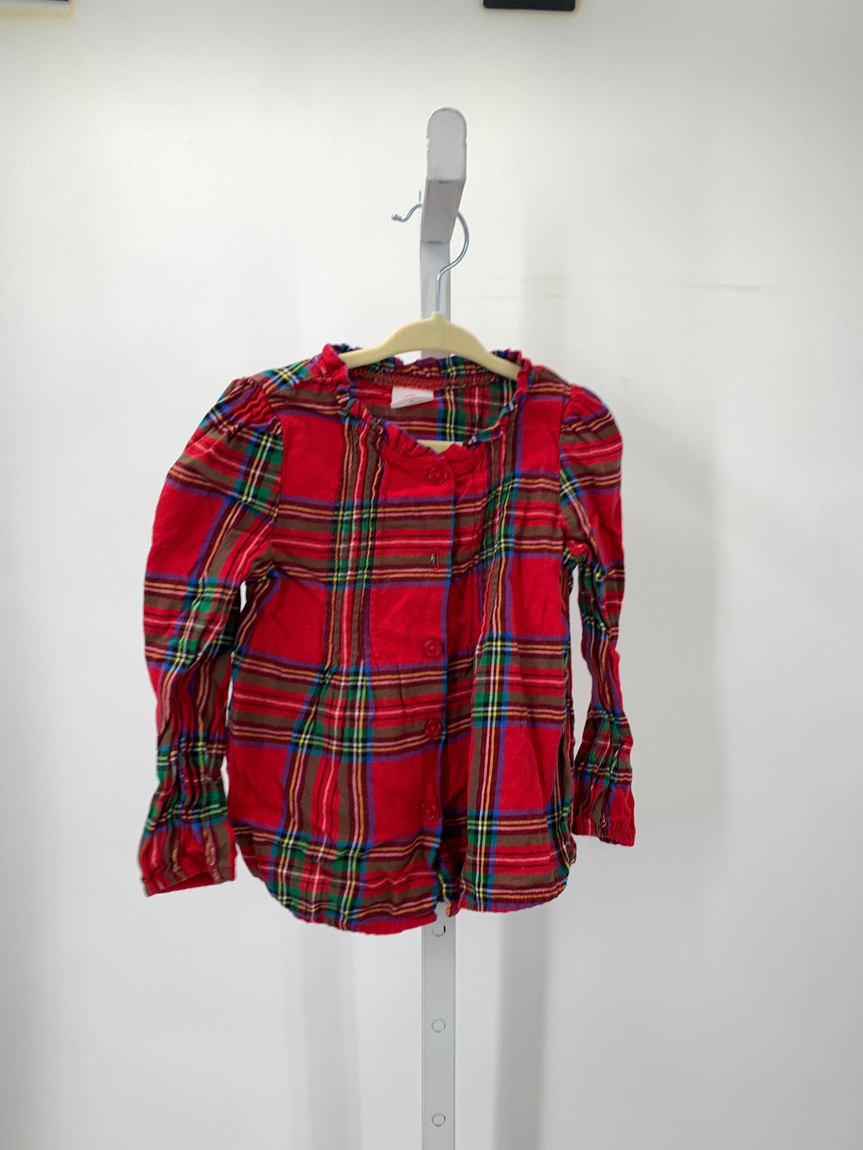 Wonder Nation Size 3T Girls Long Sleeve Shirt