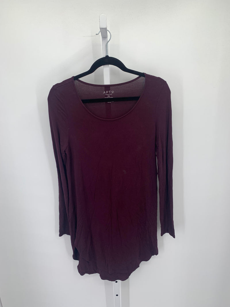 Apt. 9 Size X Small Misses Long Sleeve Shirt