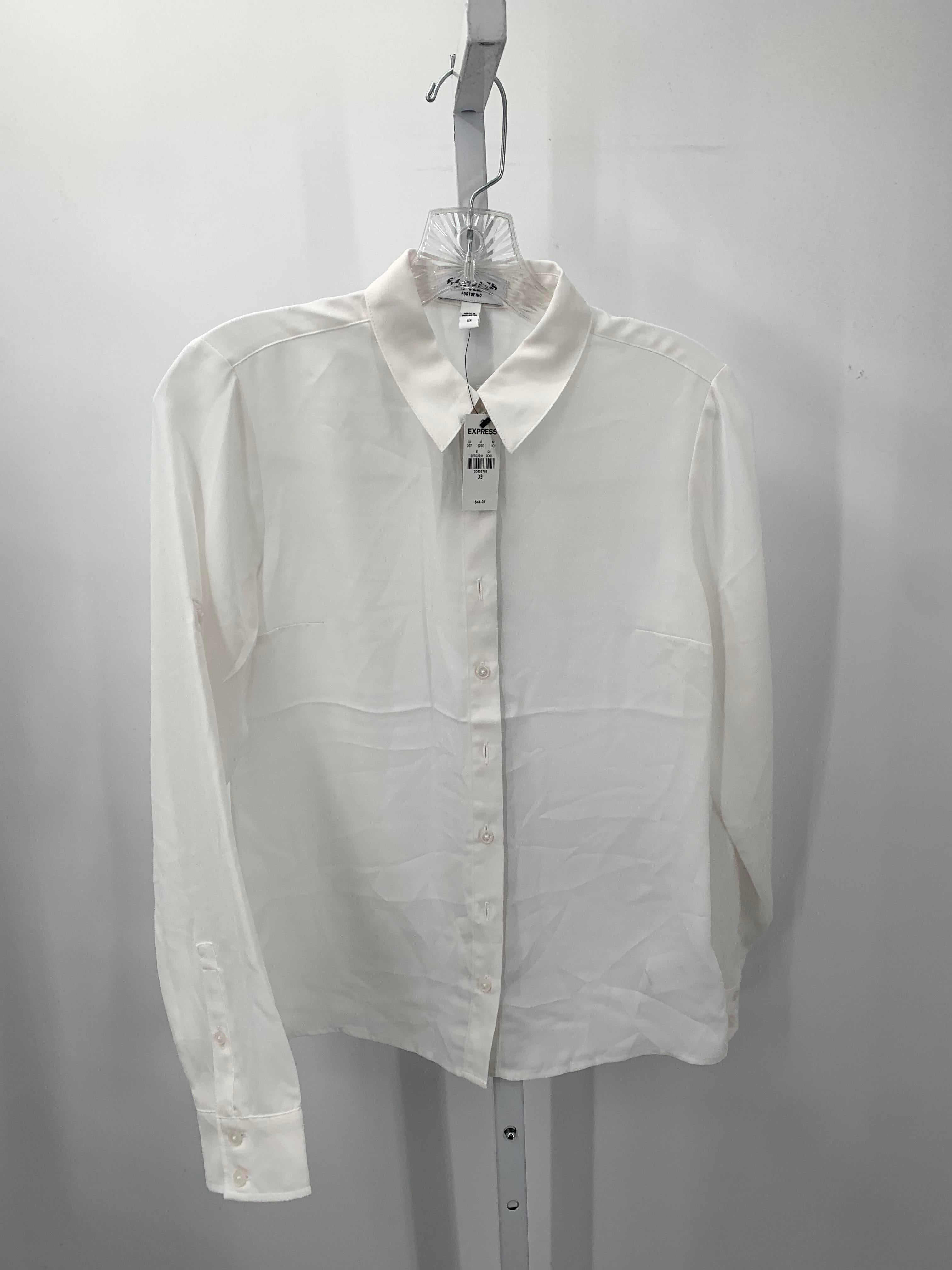 Express Size X Small Misses Long Sleeve Shirt