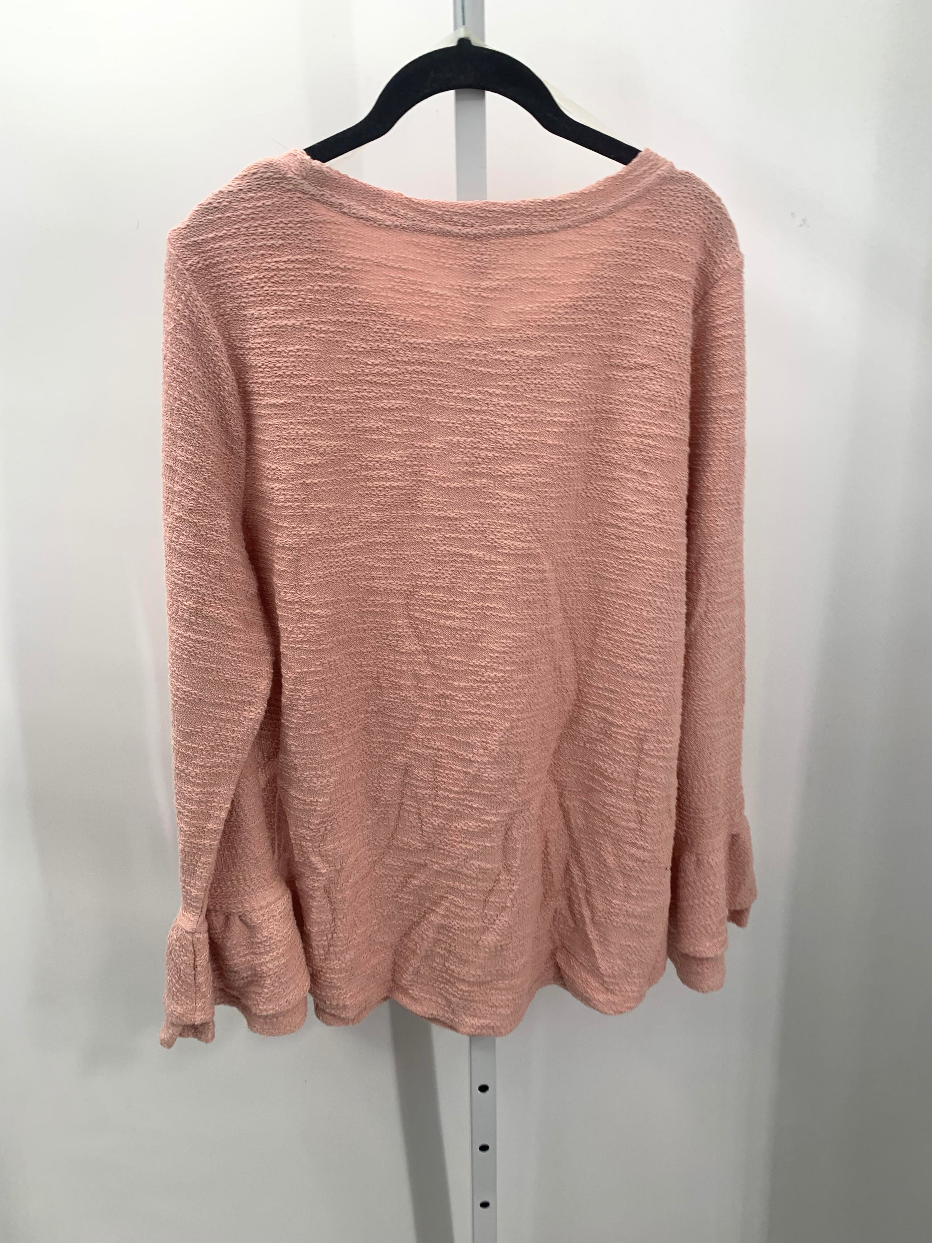 St. Johns Bay Size Extra Large Misses Long Sleeve Shirt