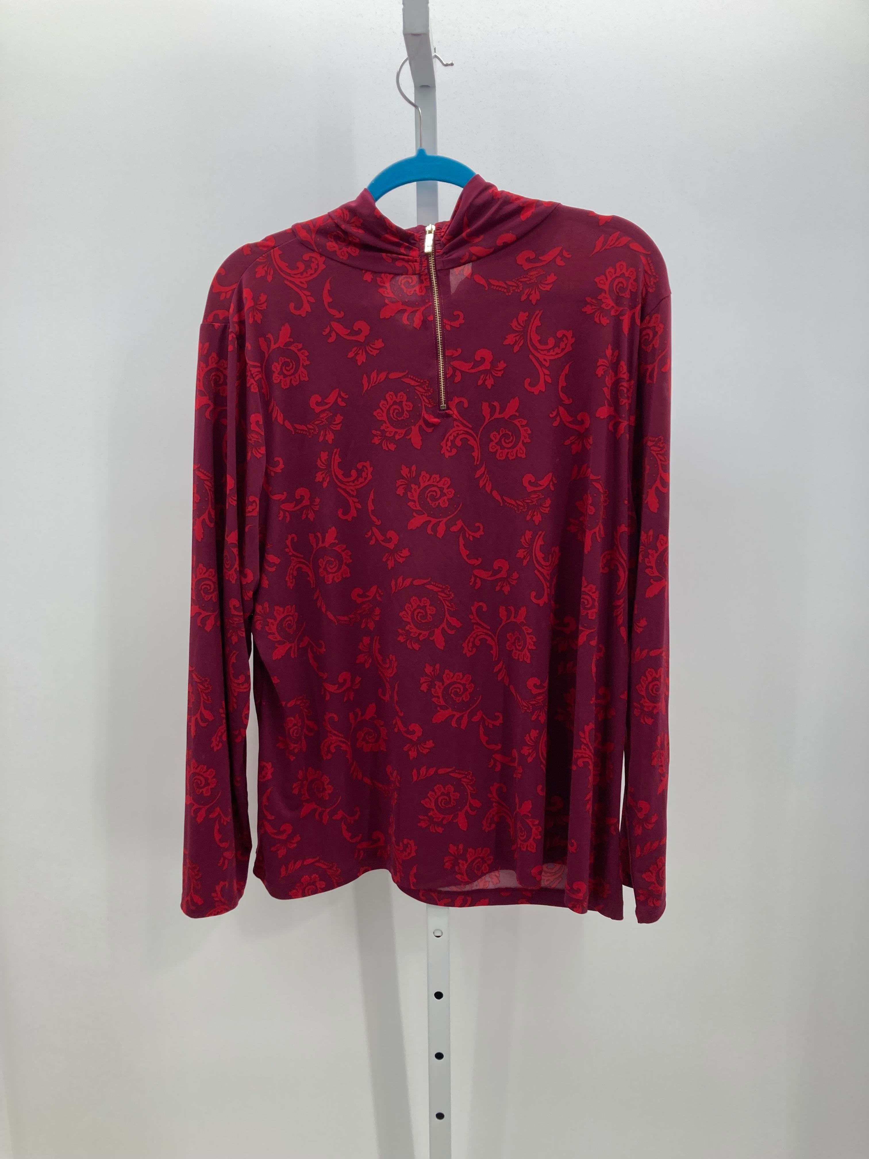 Liz Claiborne Size 1X Womens Long Sleeve Shirt