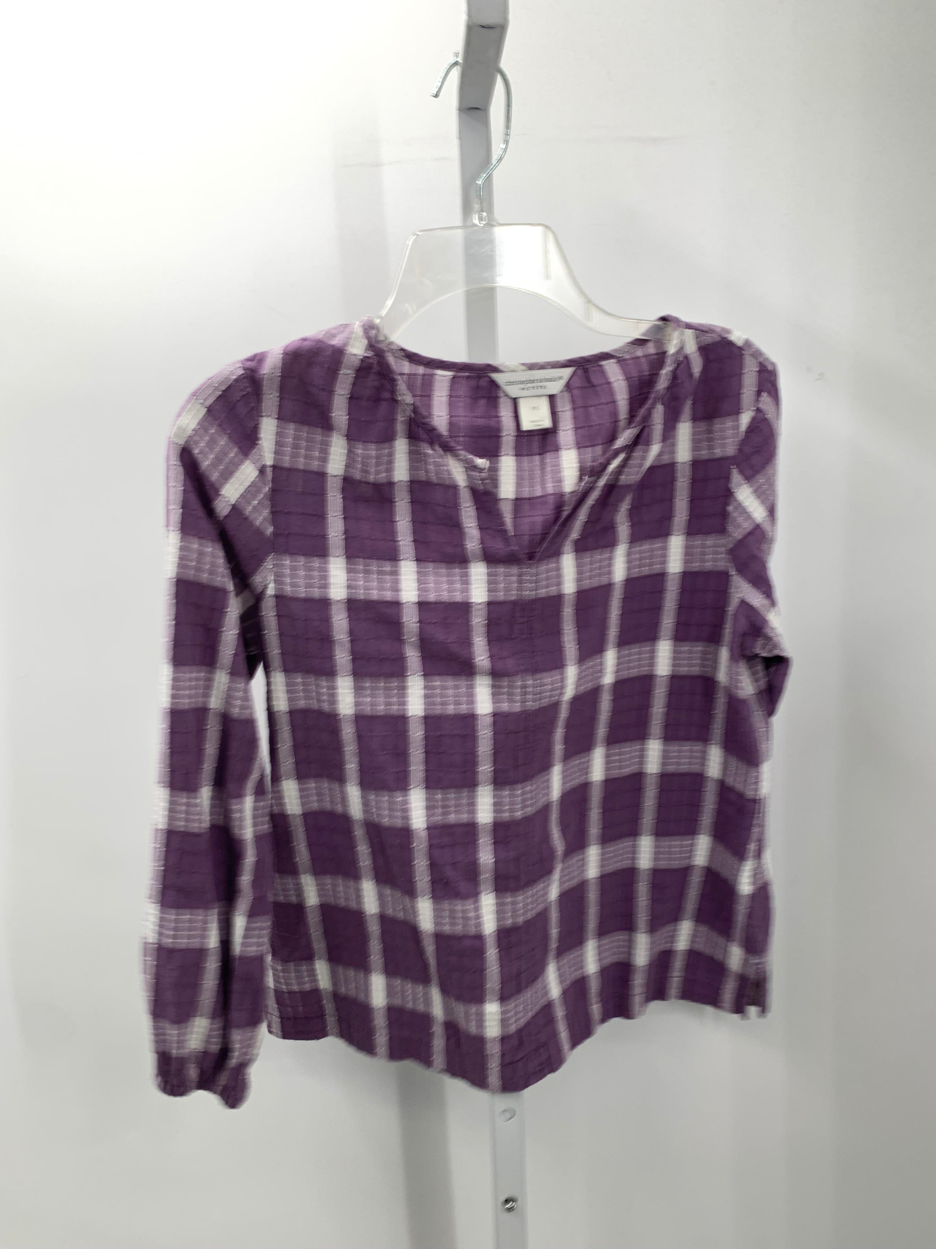 Christopher & Banks Size Small Petite Petite Long Sleeve Shirt