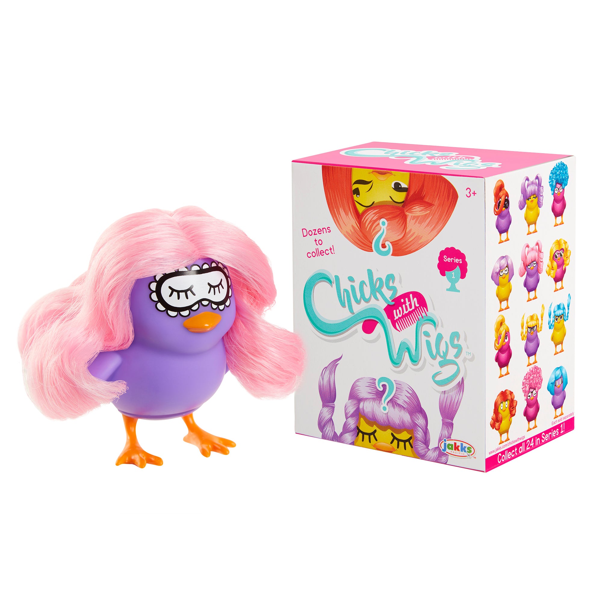 Chicks with Wigs (Styles May Vary) - Parent Asst -