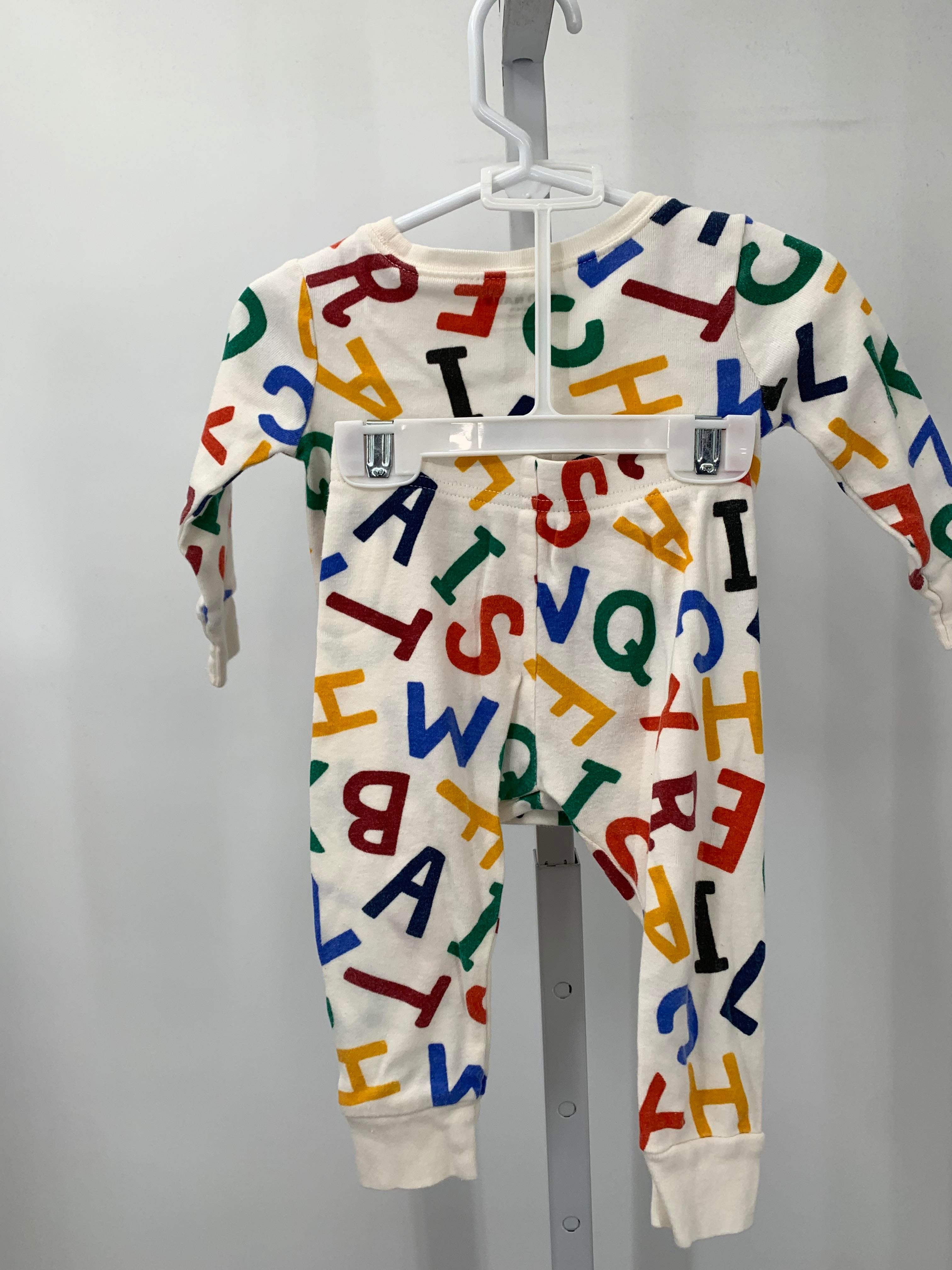 LETTERS KNIT PJS