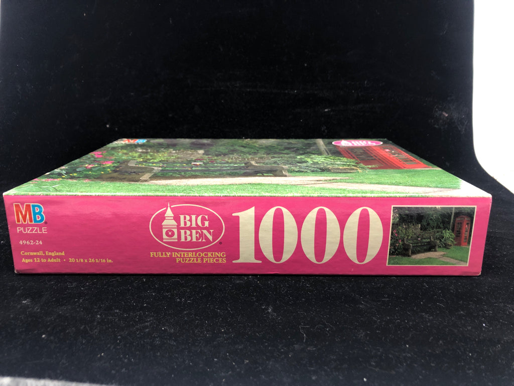 NIB GARDEN BENCH 1000PC PUZZLE.