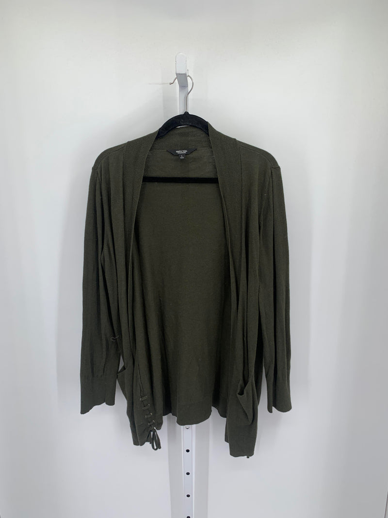 Vera Wang Size Large Misses Cardigan