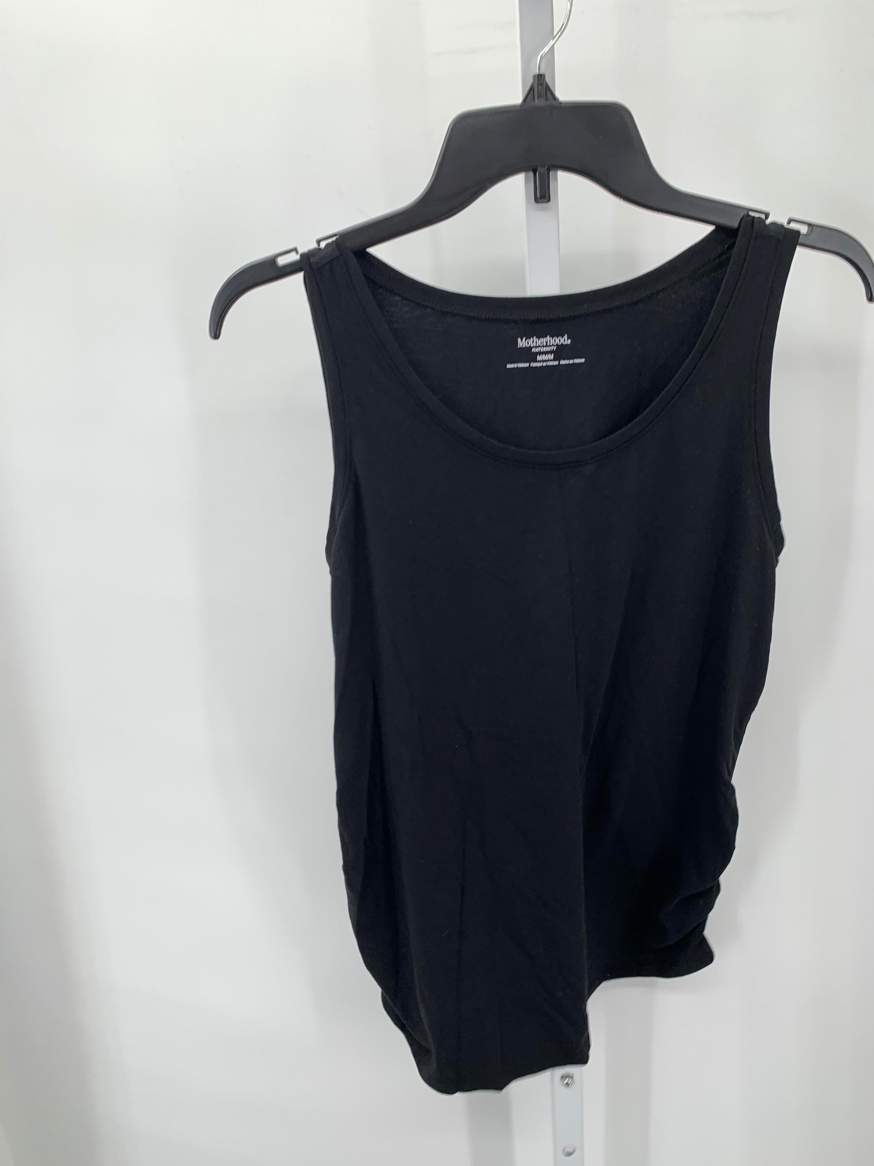 Motherhood Black Size Medium Maternity Tank