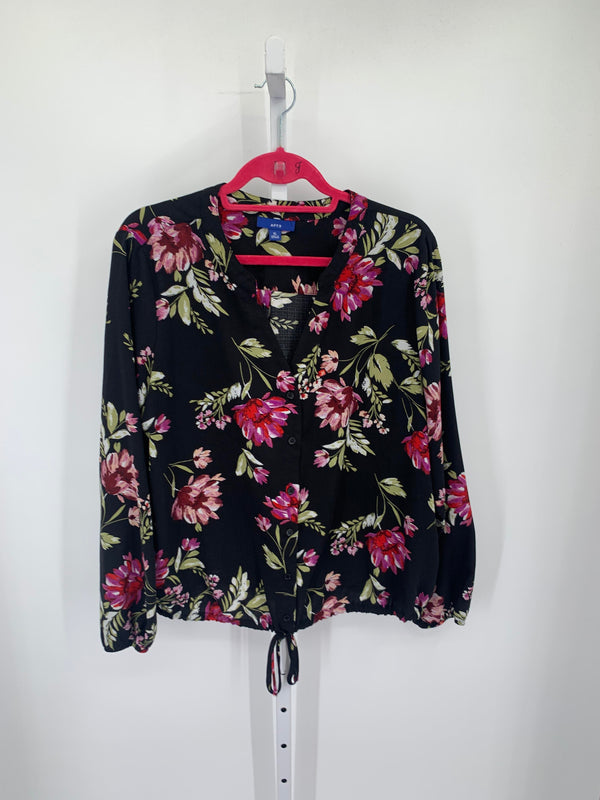 Apt. 9 Size Extra Large Misses Long Sleeve Shirt