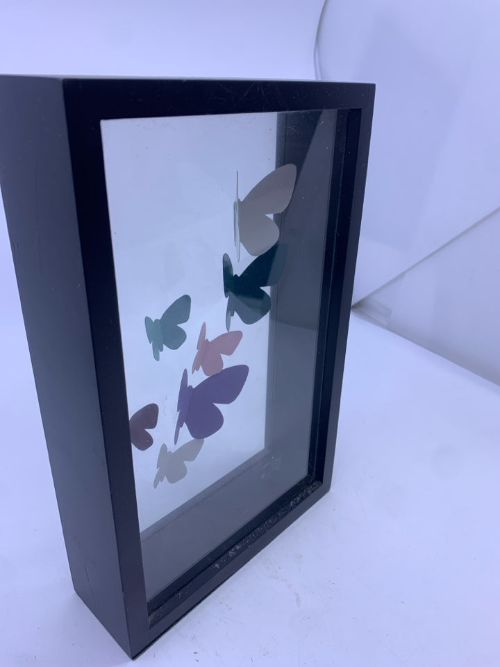 BUTTERFLY SHADOW BOX WAL ART.