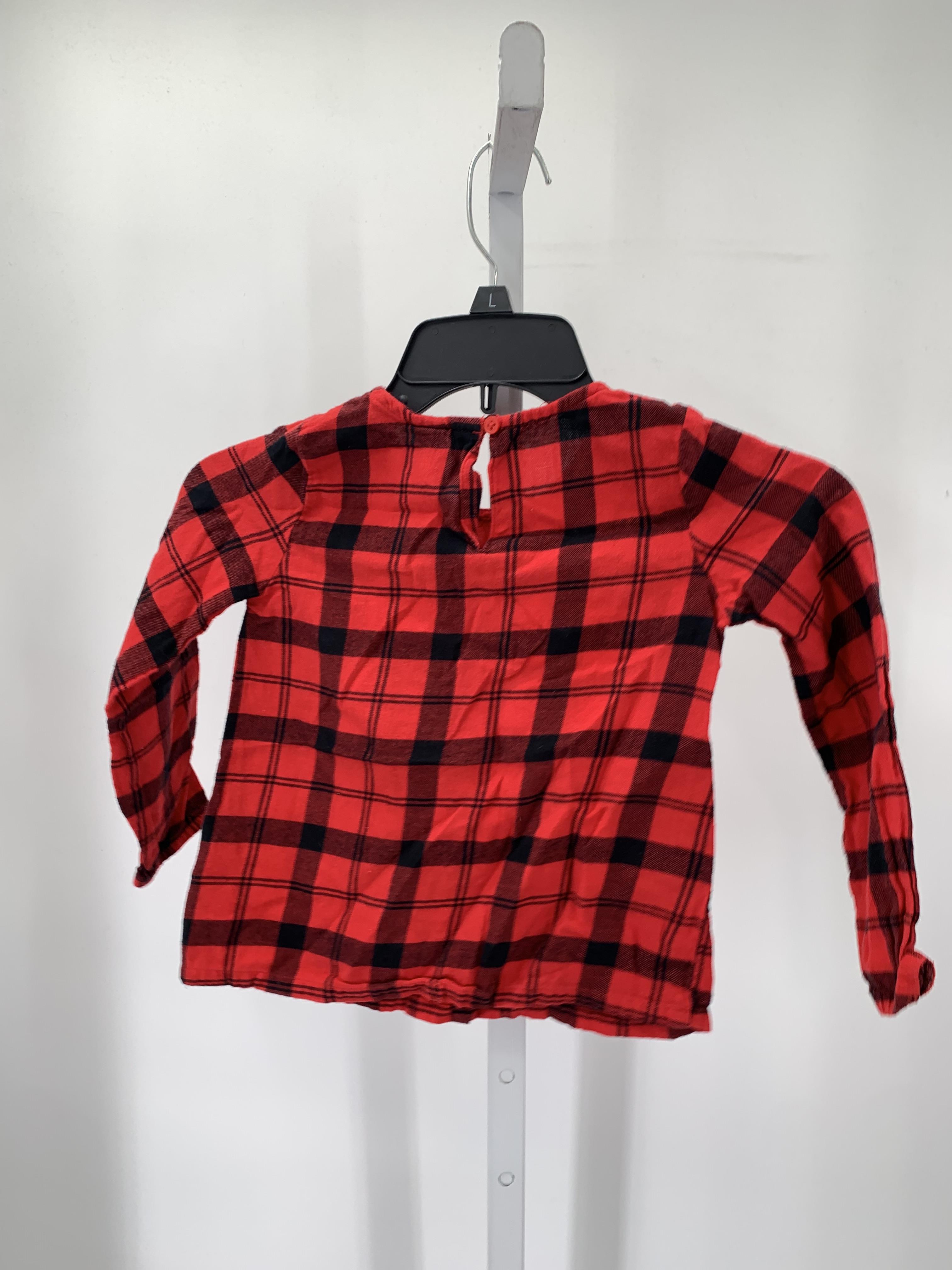 Carters Size 5T Girls Long Sleeve Shirt