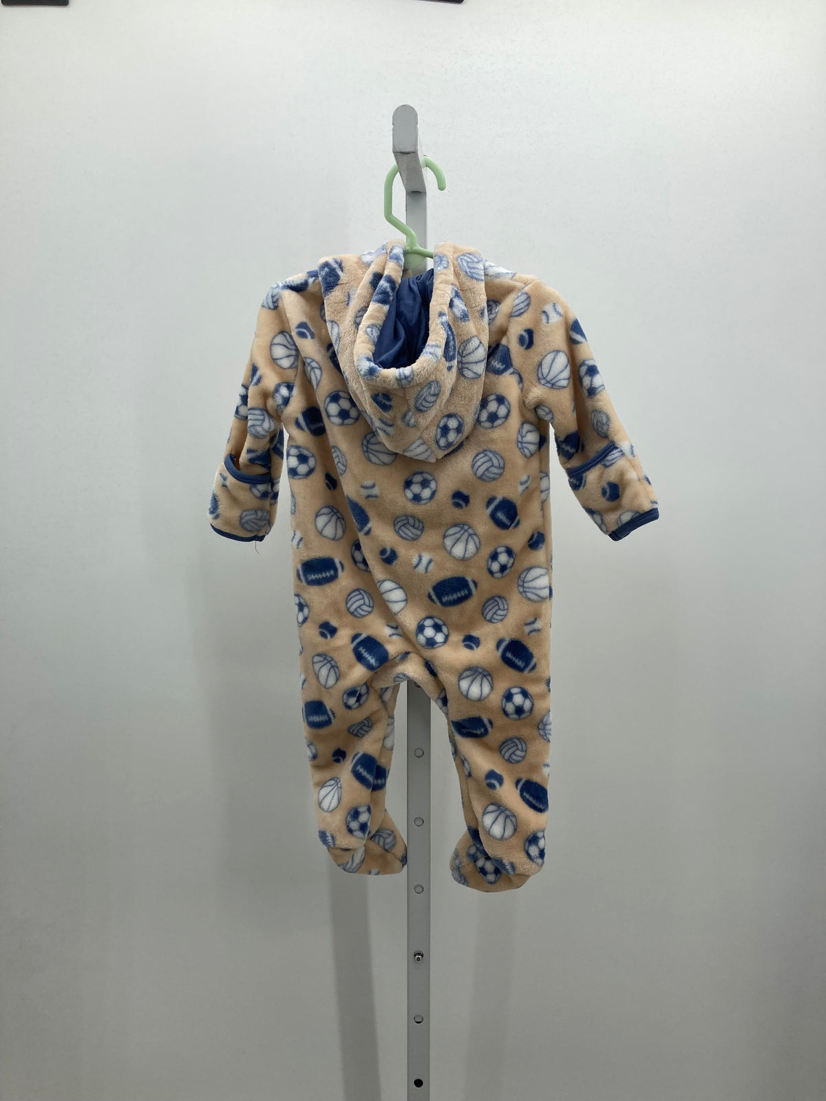BLUE SPORTS BALLS FLEECE