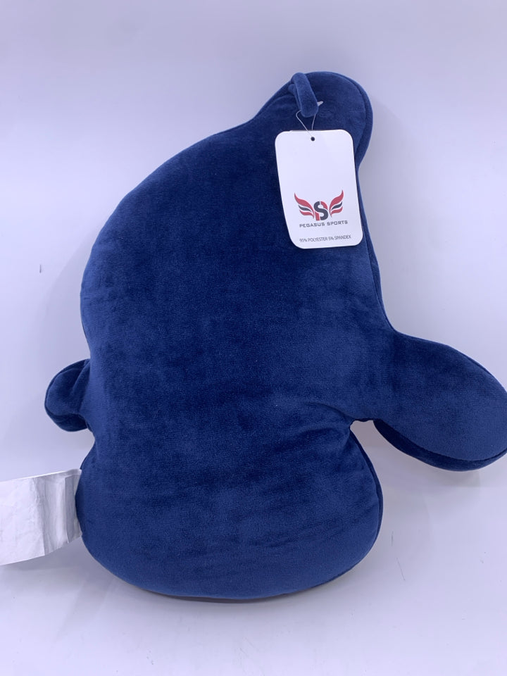 NWT SNOWMAN PATRIOTS PILLOW.