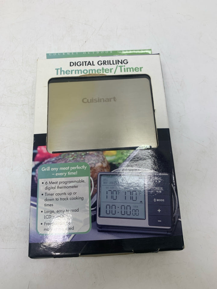 NIP THERMOMETER/ TIMER FOR GRILL.