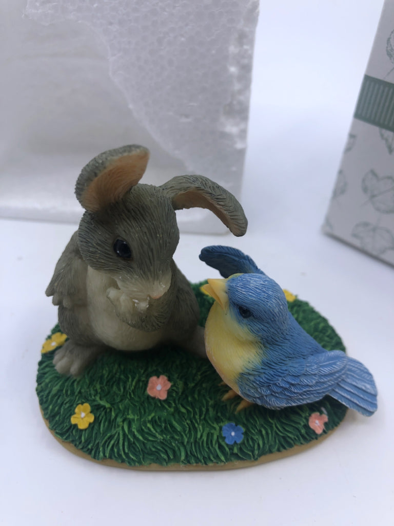 NIB A LITTLE BIRD TOLD ME CHARMING TAILS