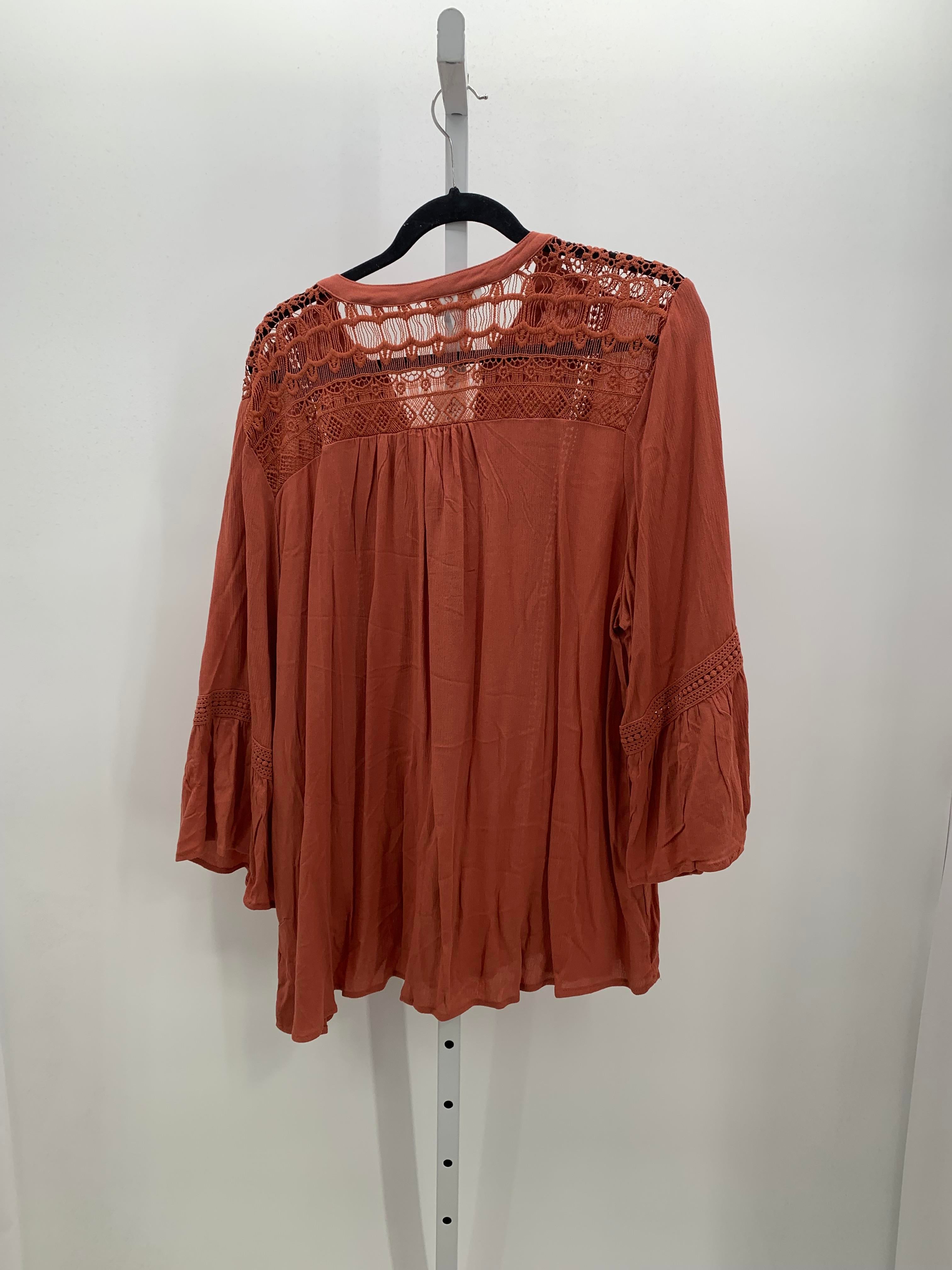 Westport Size 3X Womens 3/4 Sleeve Shirt
