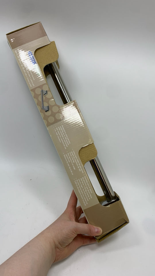 NIB SILVER METAL ASSIST BAR.