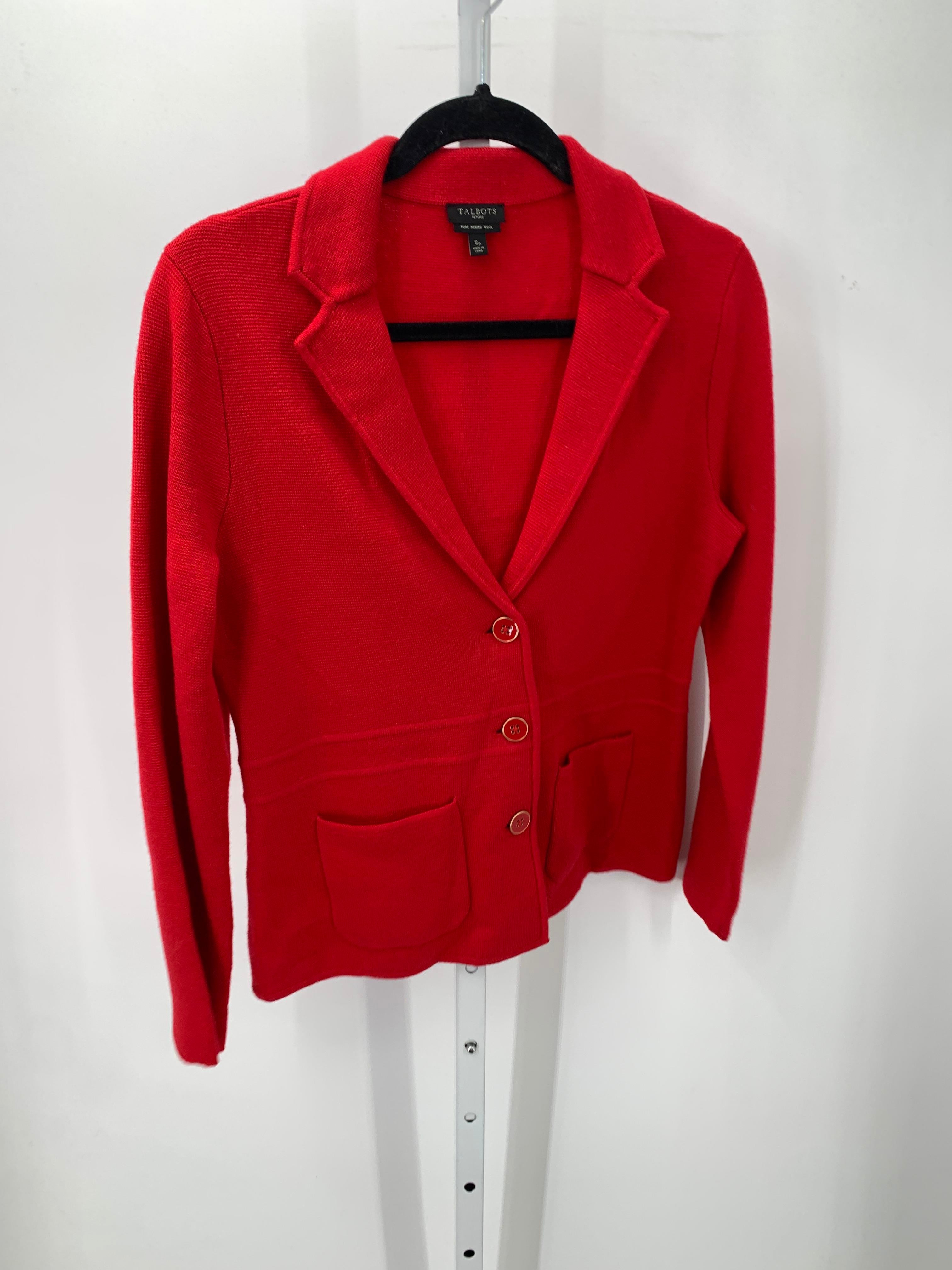 Talbots Size Small Petite Petite Long Slv Sweater