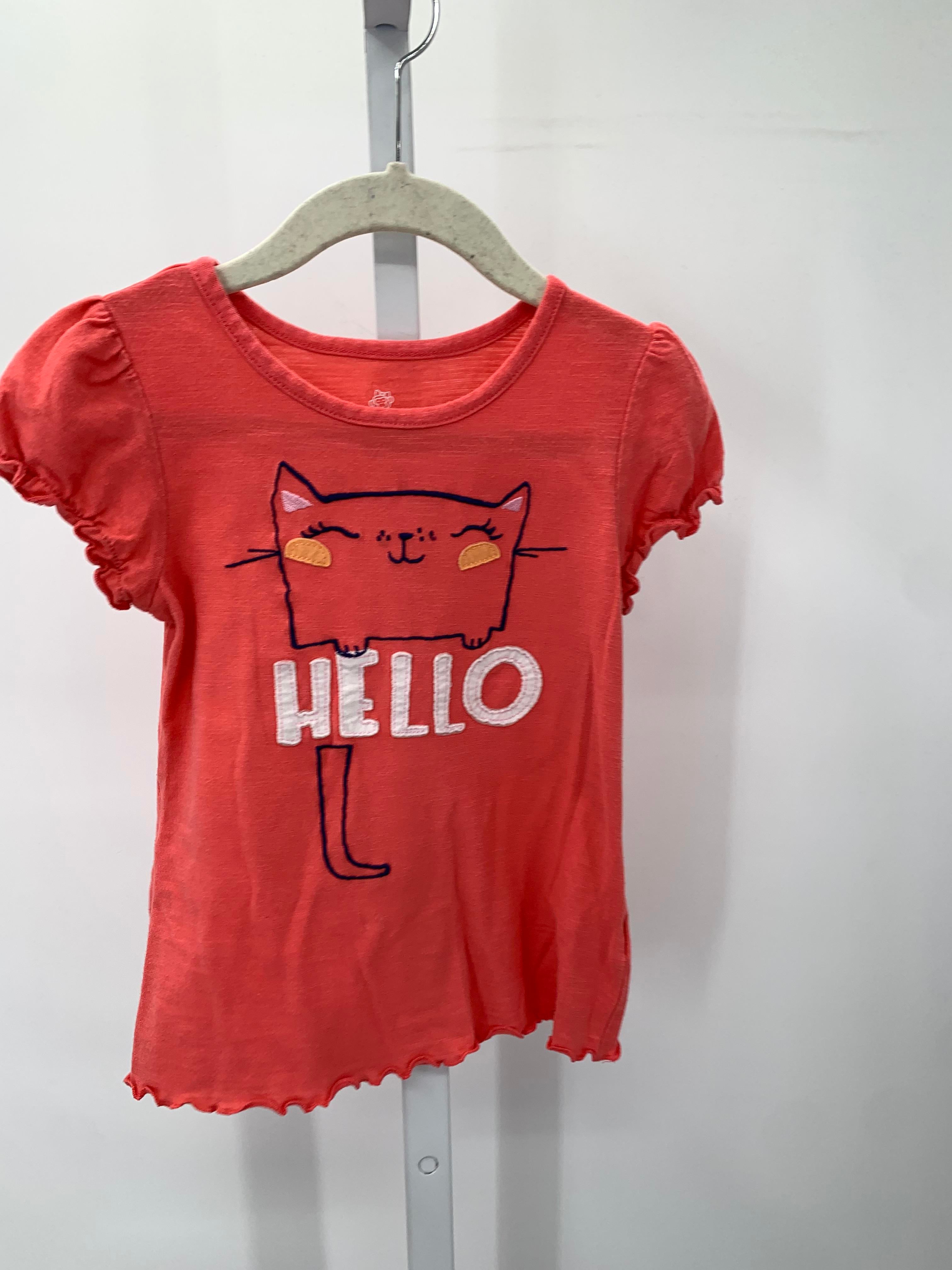 Okie Dokie Size 5T Girls Short Sleeve Shirt