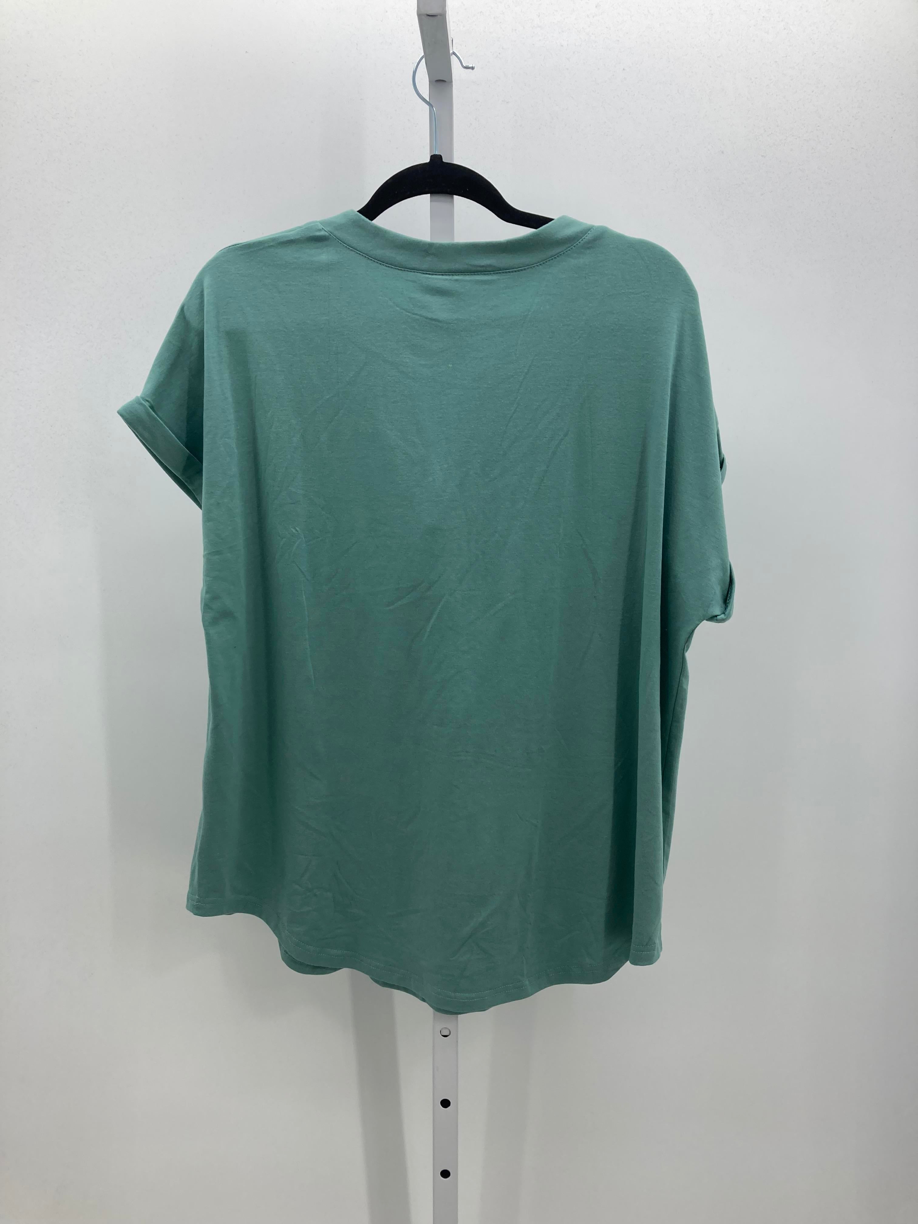 ANRABESS Size Extra Large Misses Short Sleeve Shirt