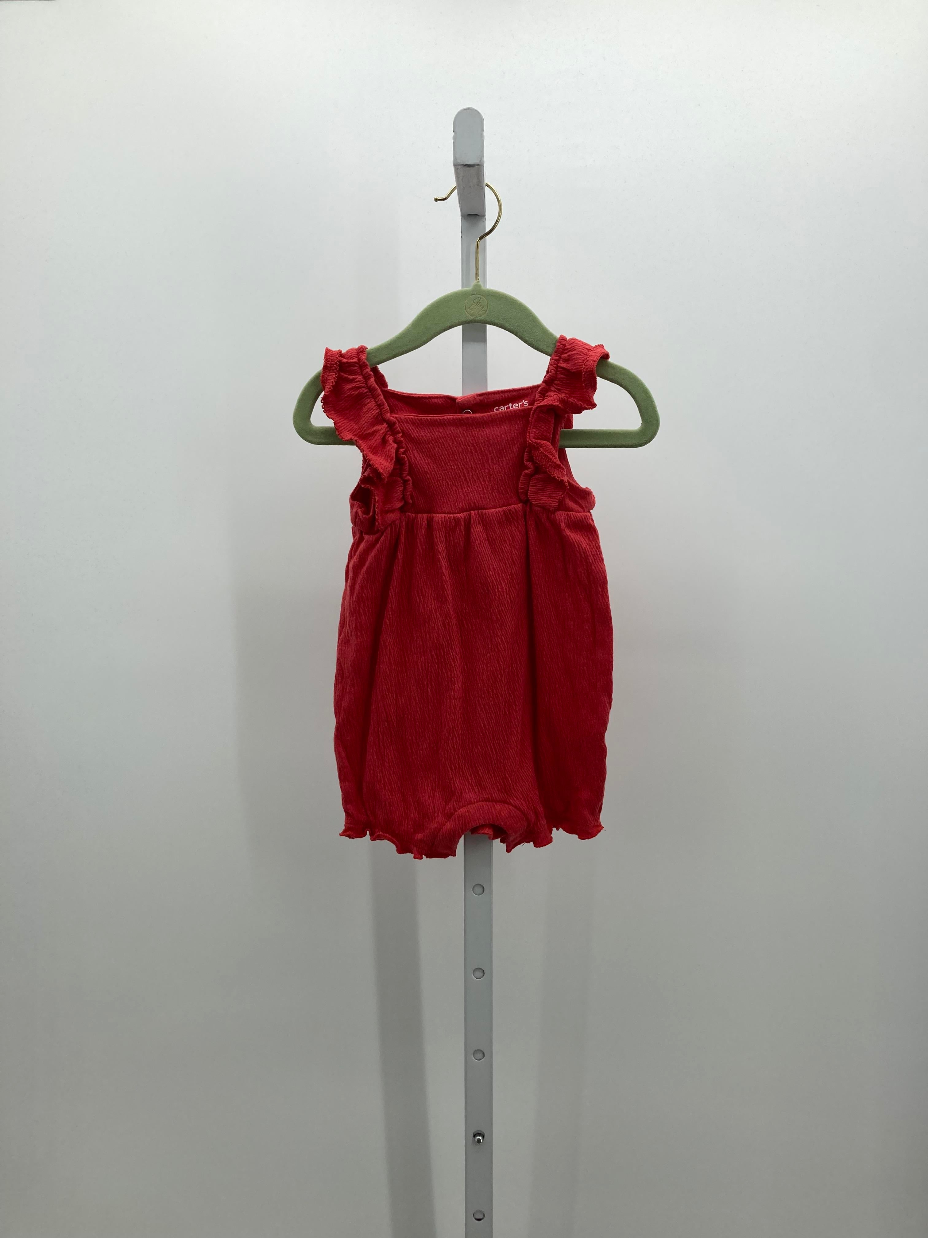 Carters Size 9 Months Girls Sleeveless Romper