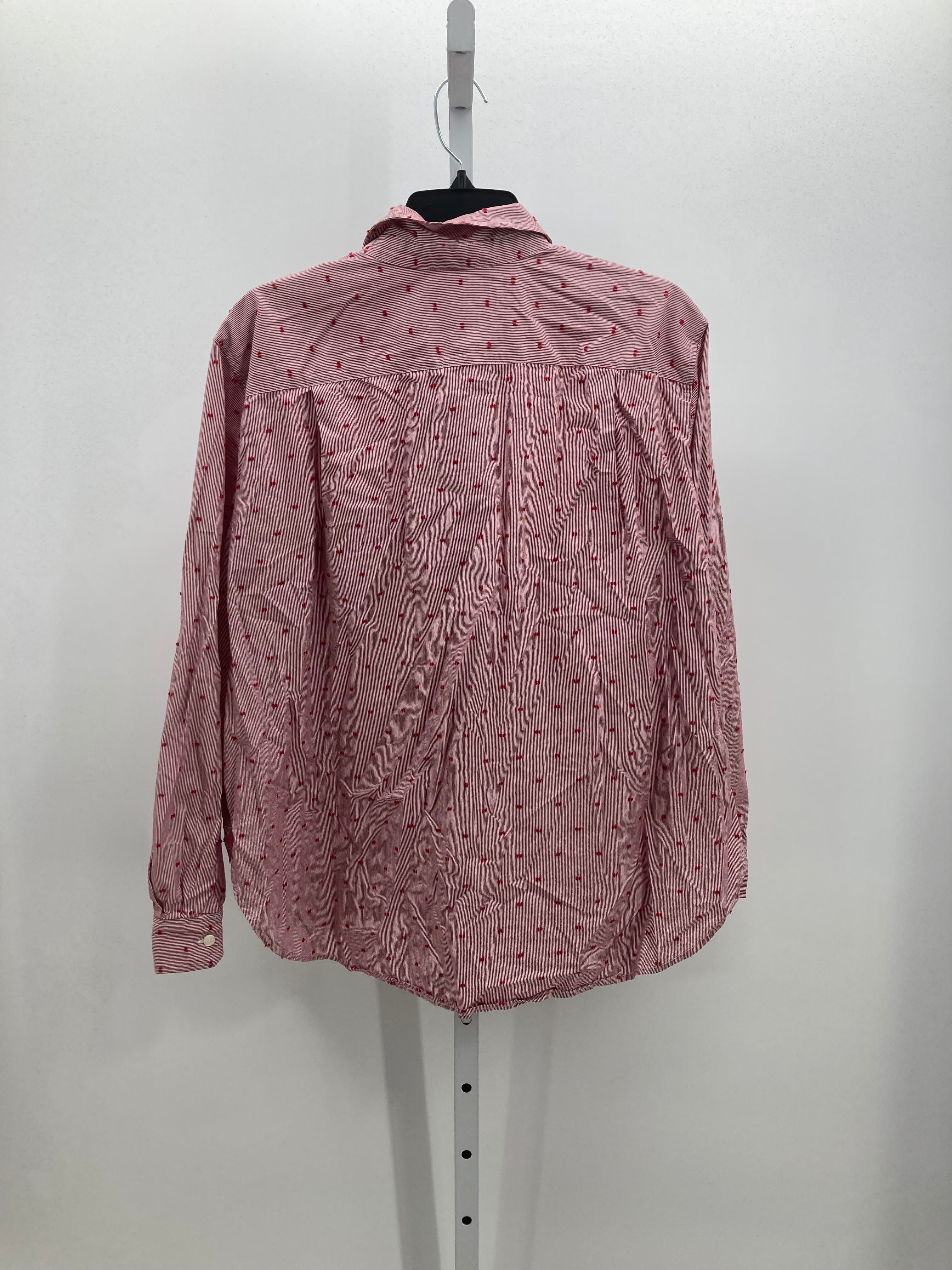 Loft Size Extra Large Misses Long Sleeve Shirt