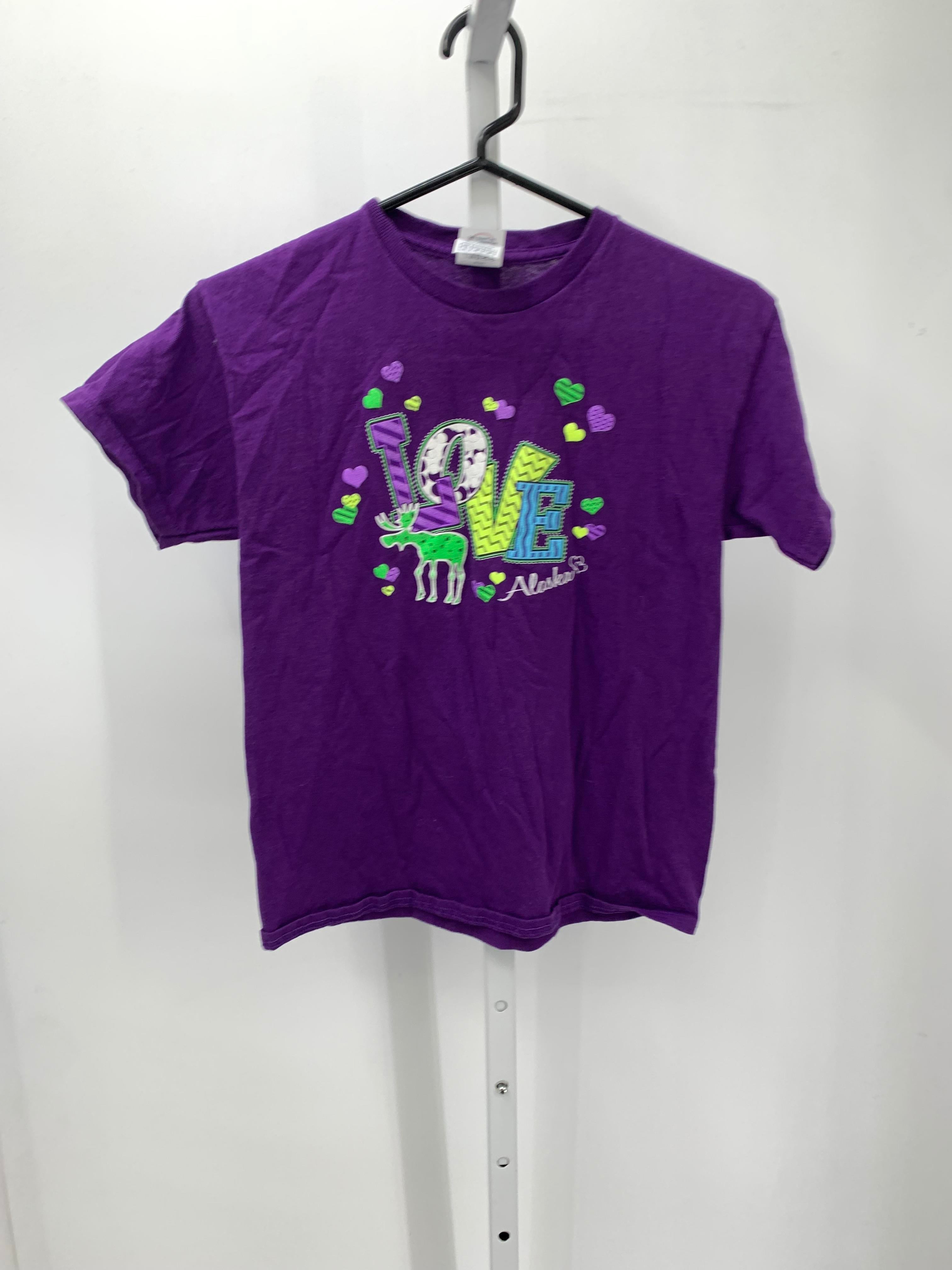 Delta Size 10-12 Girls Short Sleeve Shirt