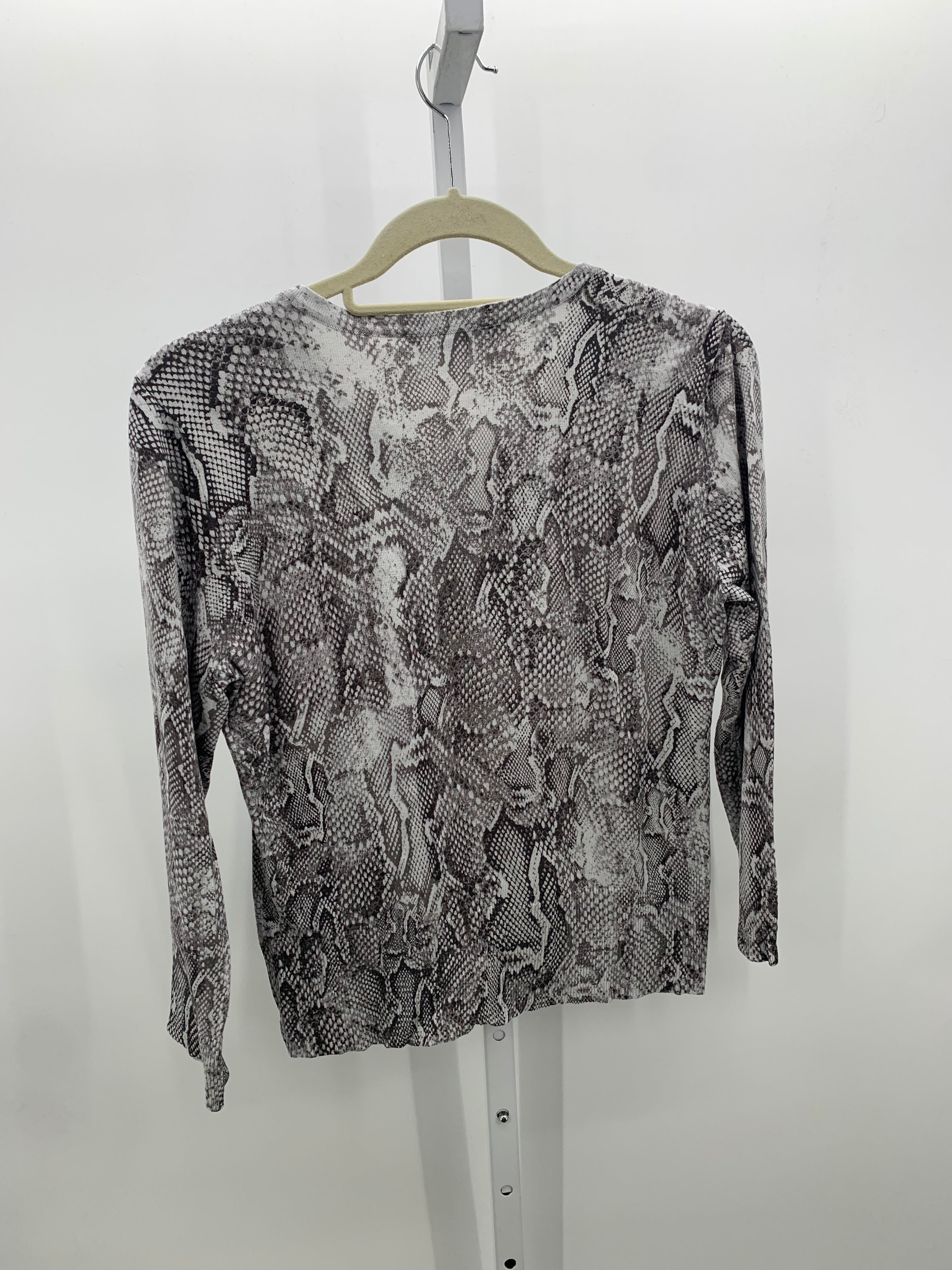 White House Black Size Medium Misses Long Slv Sweater