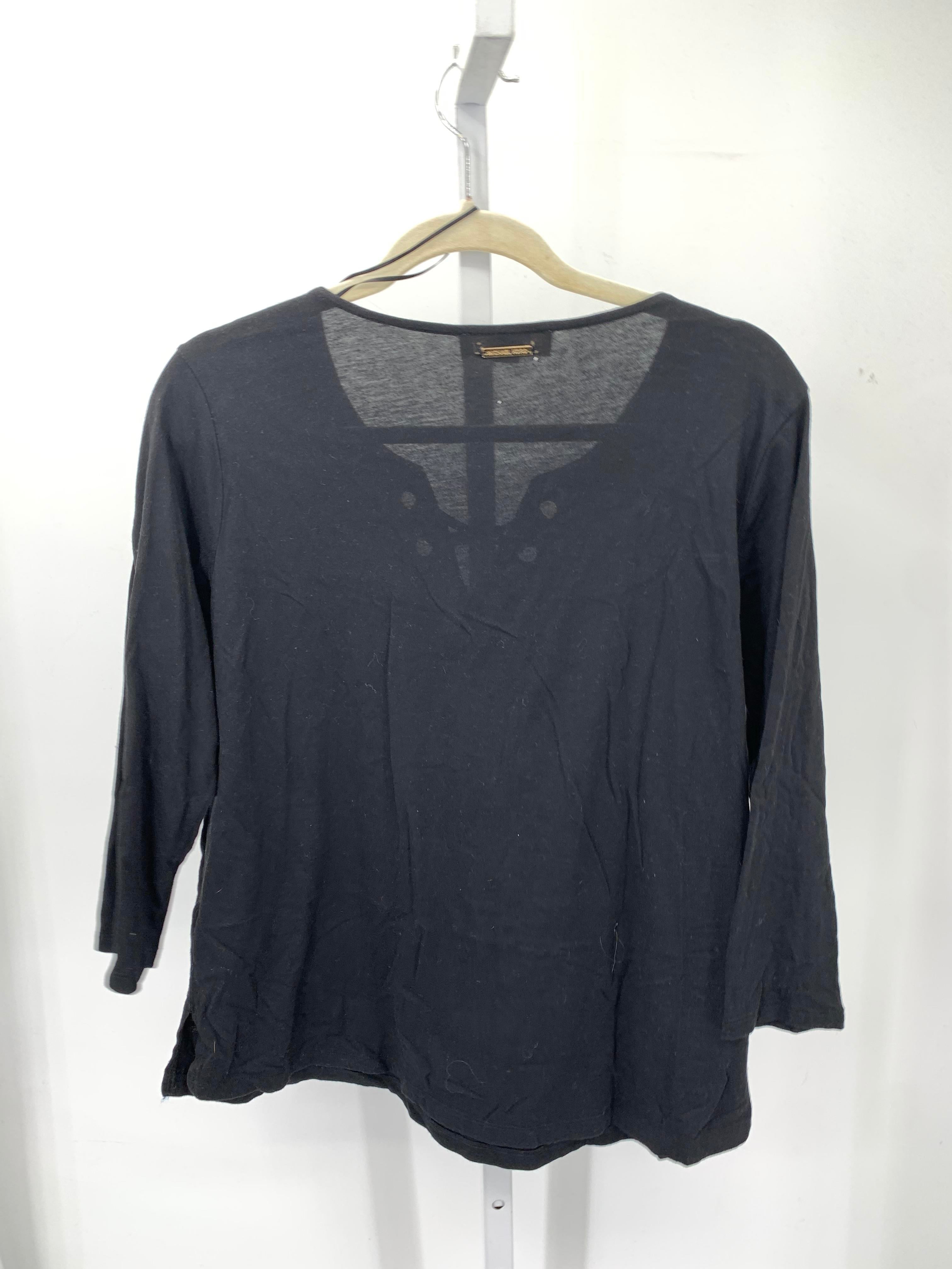 Michael Kors Size Large Misses 3/4 Sleeve Shirt