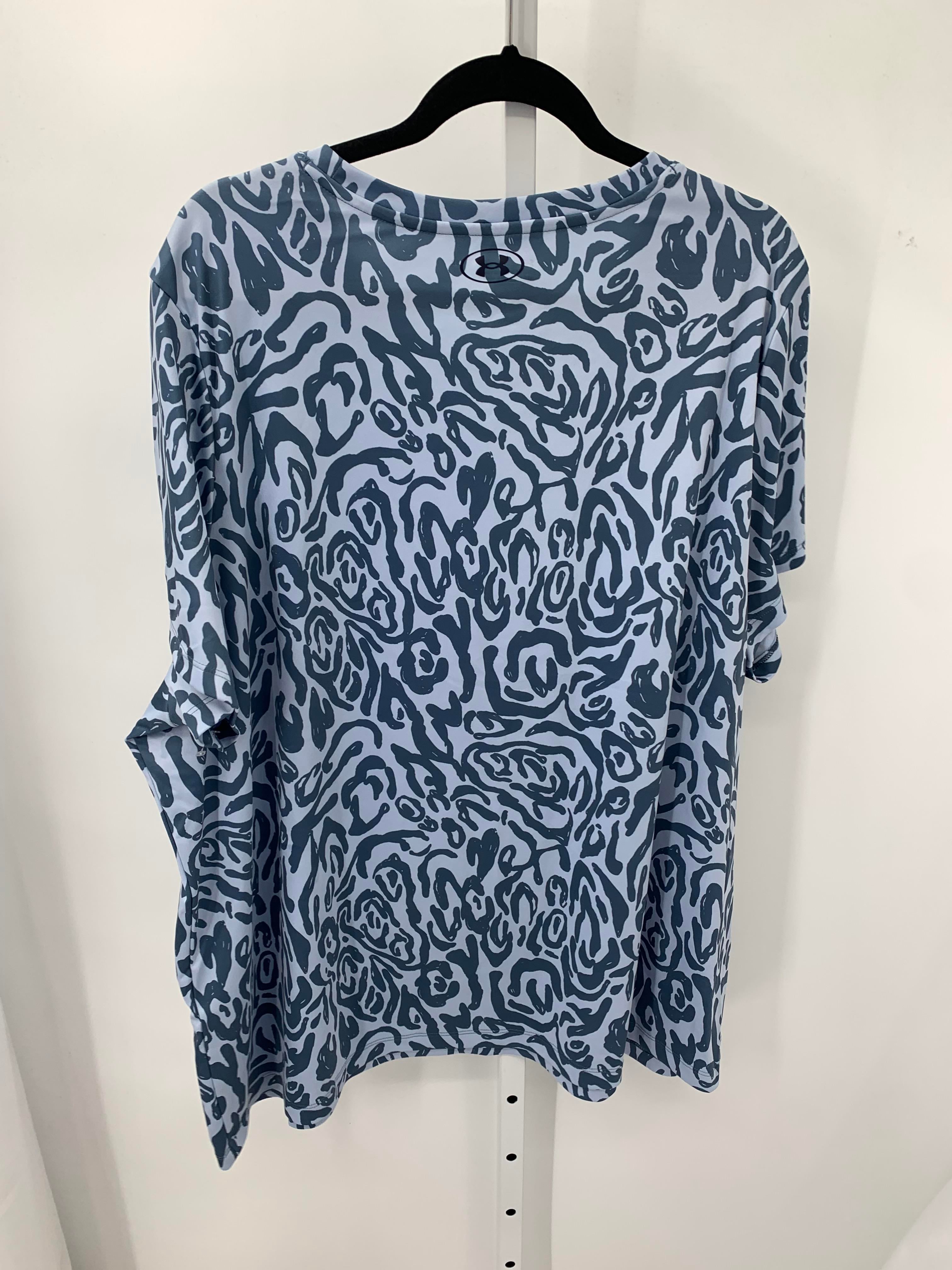 Under Armour Size 3X Womens Short Sleeve Shirt